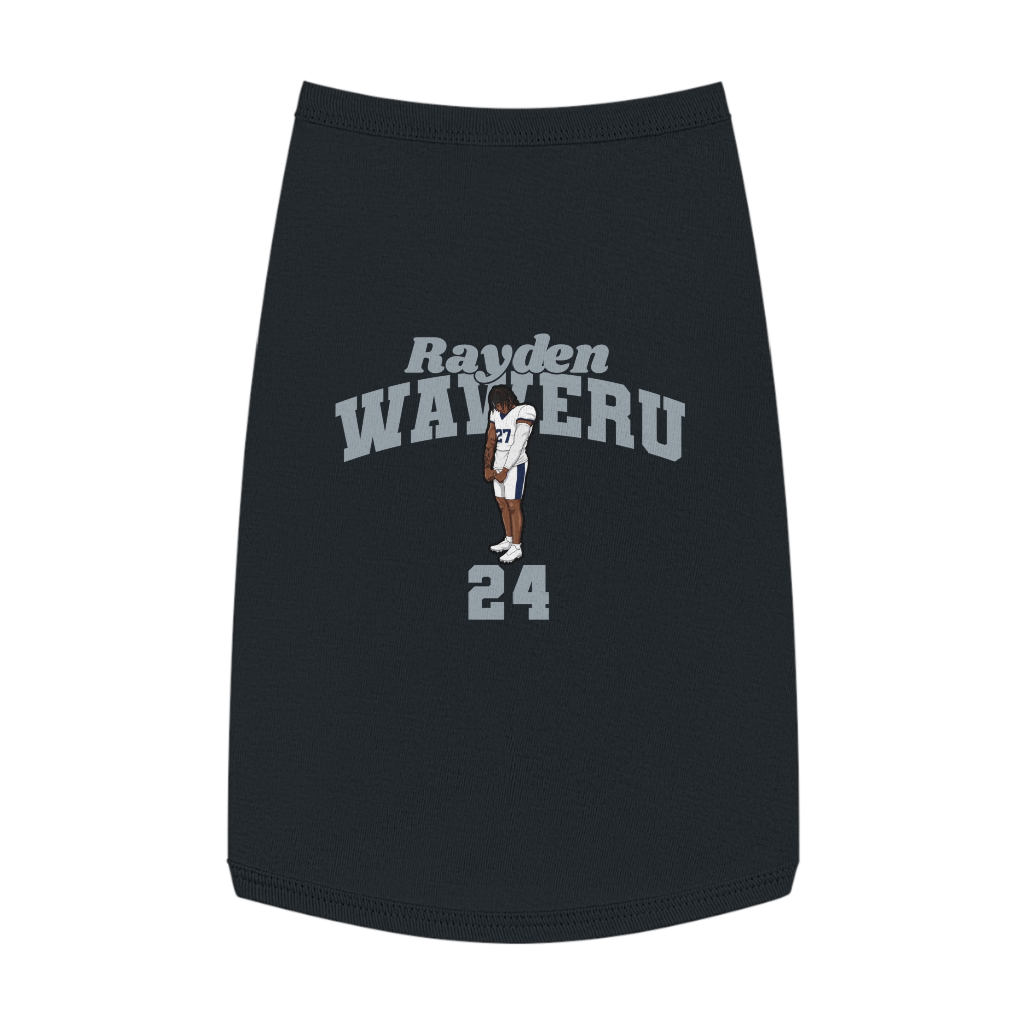 Pet Tank Top — character_signature_arch in Black