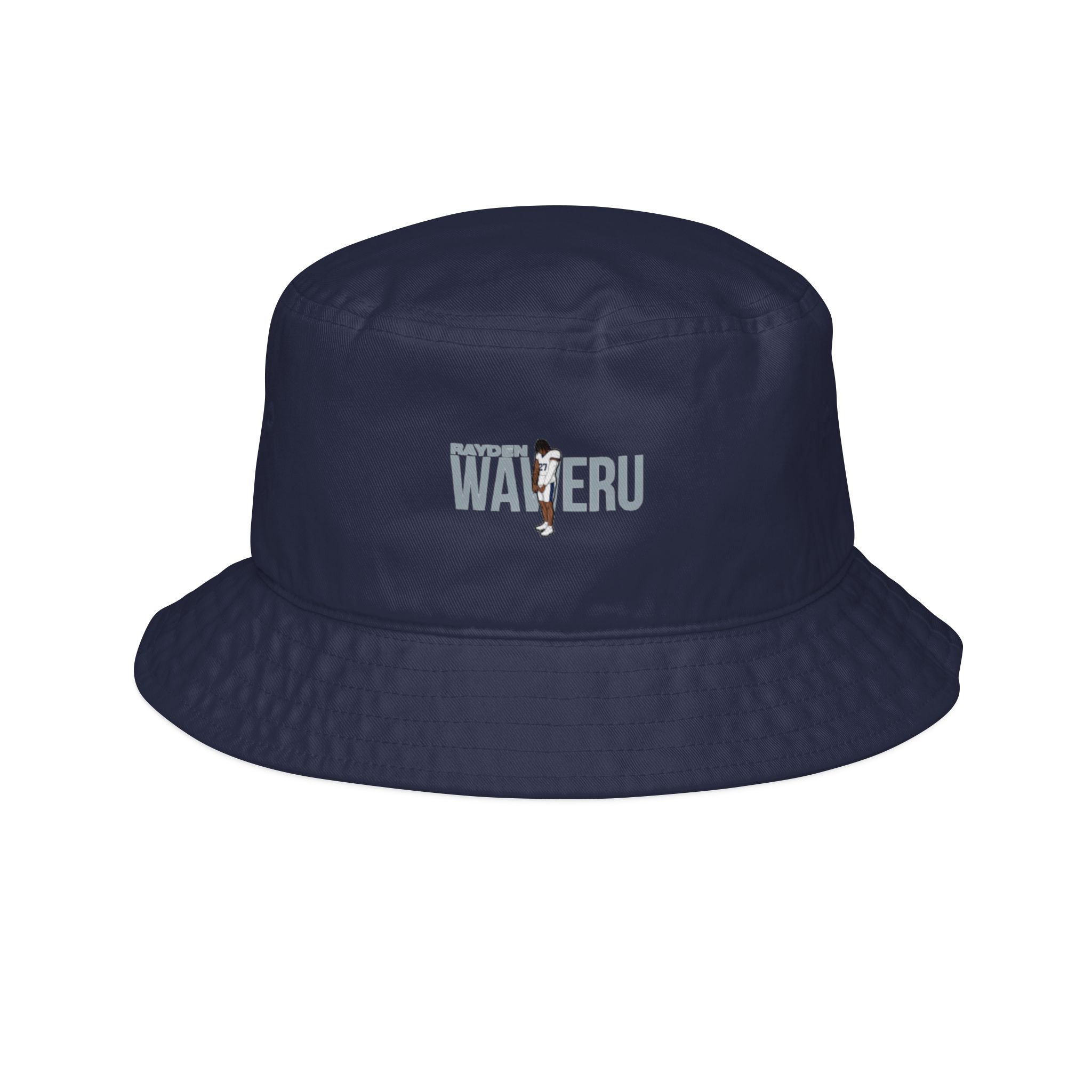 Bucket Hat — character_player_name in Navy