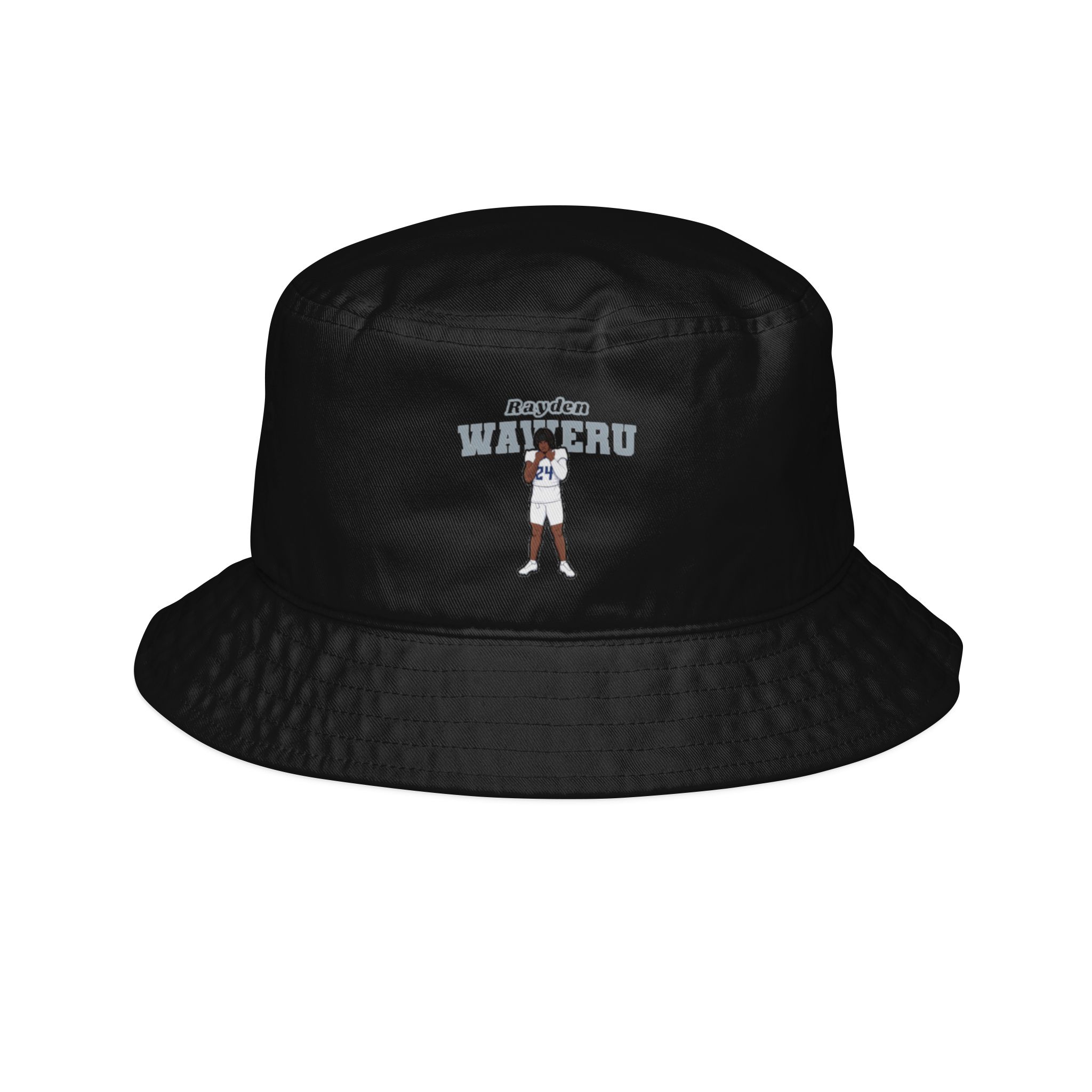Bucket Hat — character_name_arch in Black