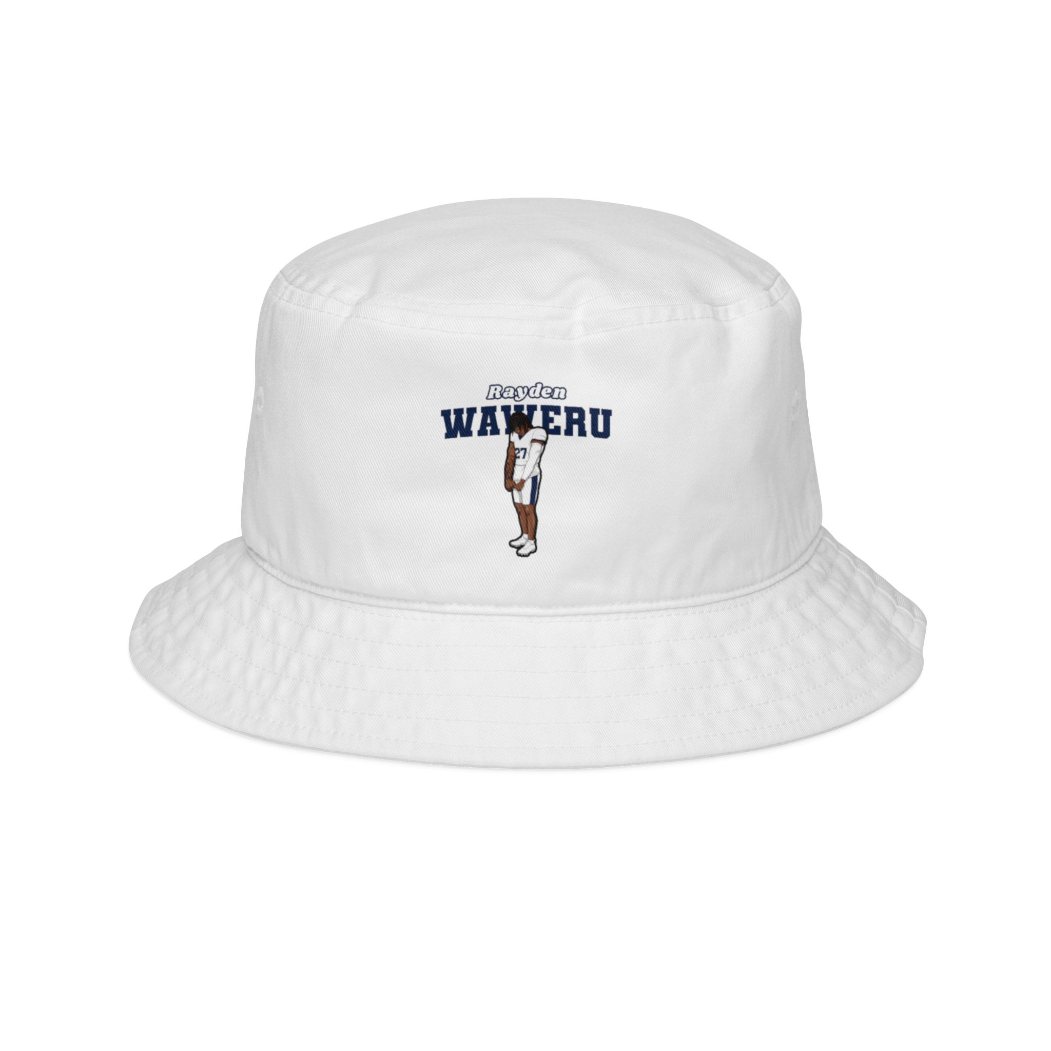 Bucket Hat — character_name_arch in White