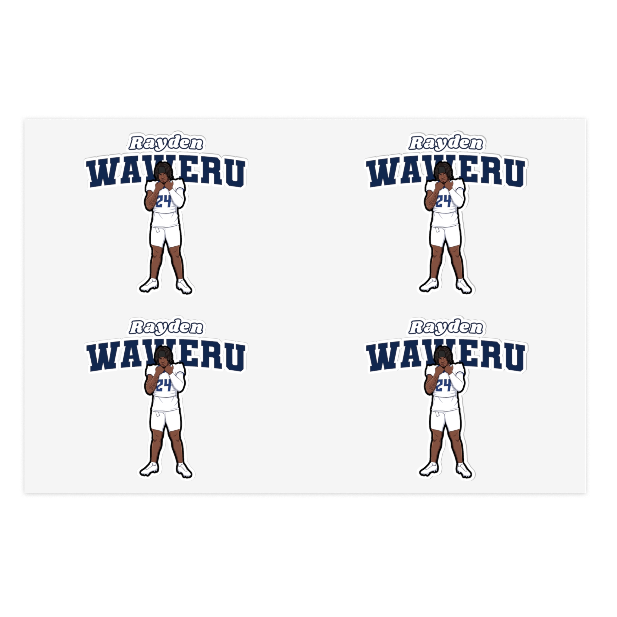Sticker Sheet — character_name_arch in Classic