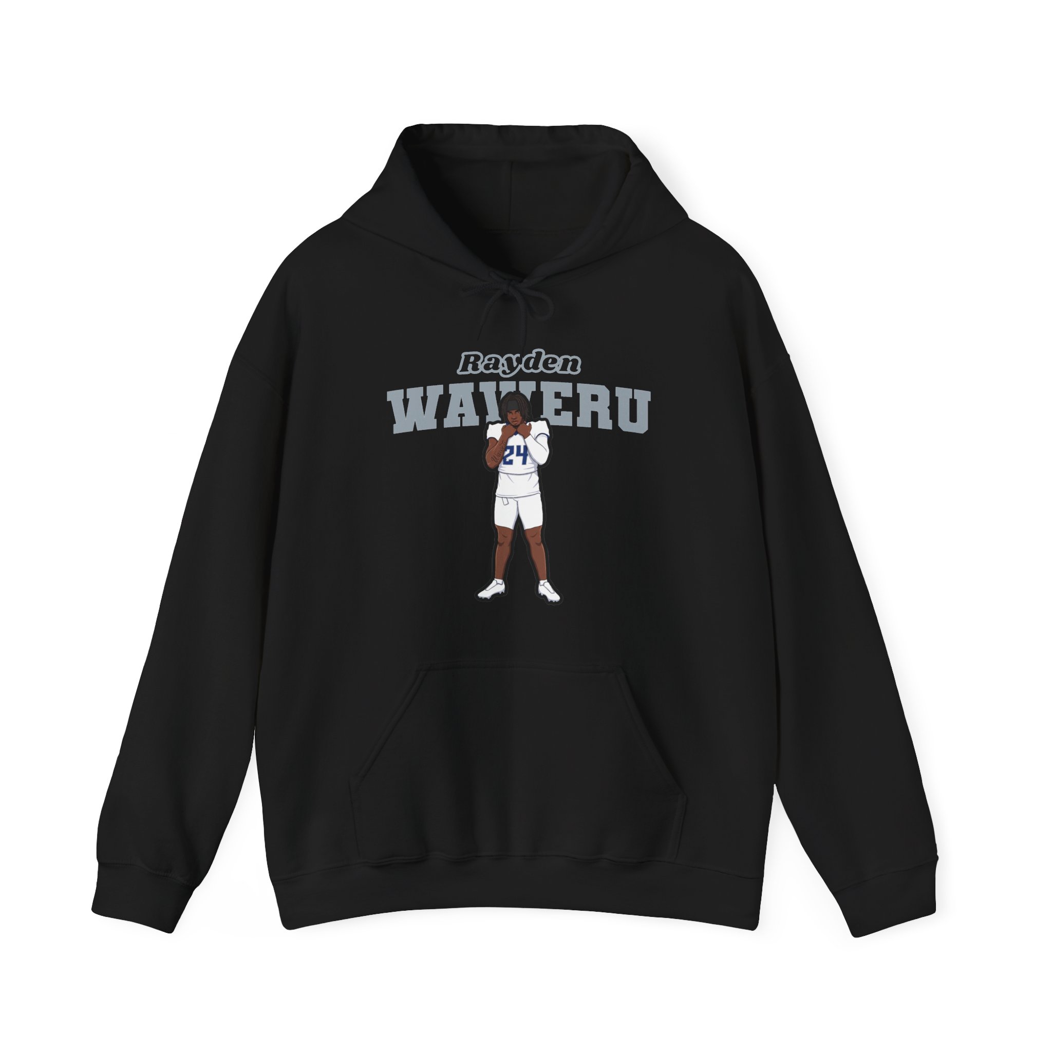 Hoodie — character_name_arch in Black