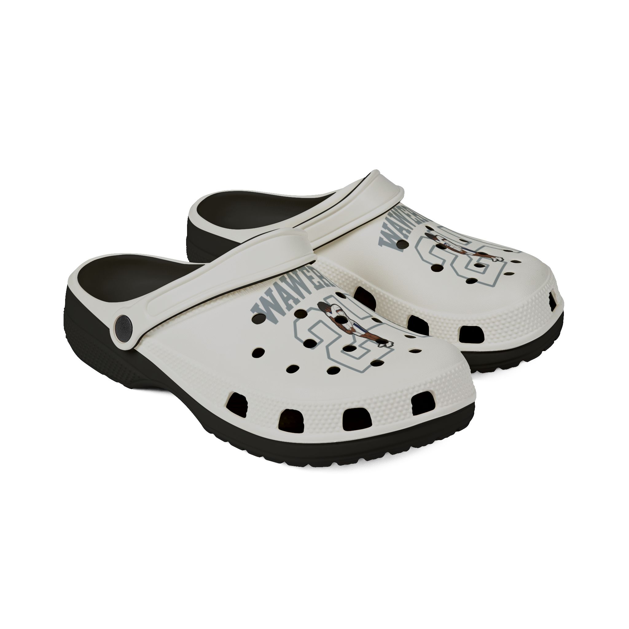 Rubber Clogs — character_shirsey in Black