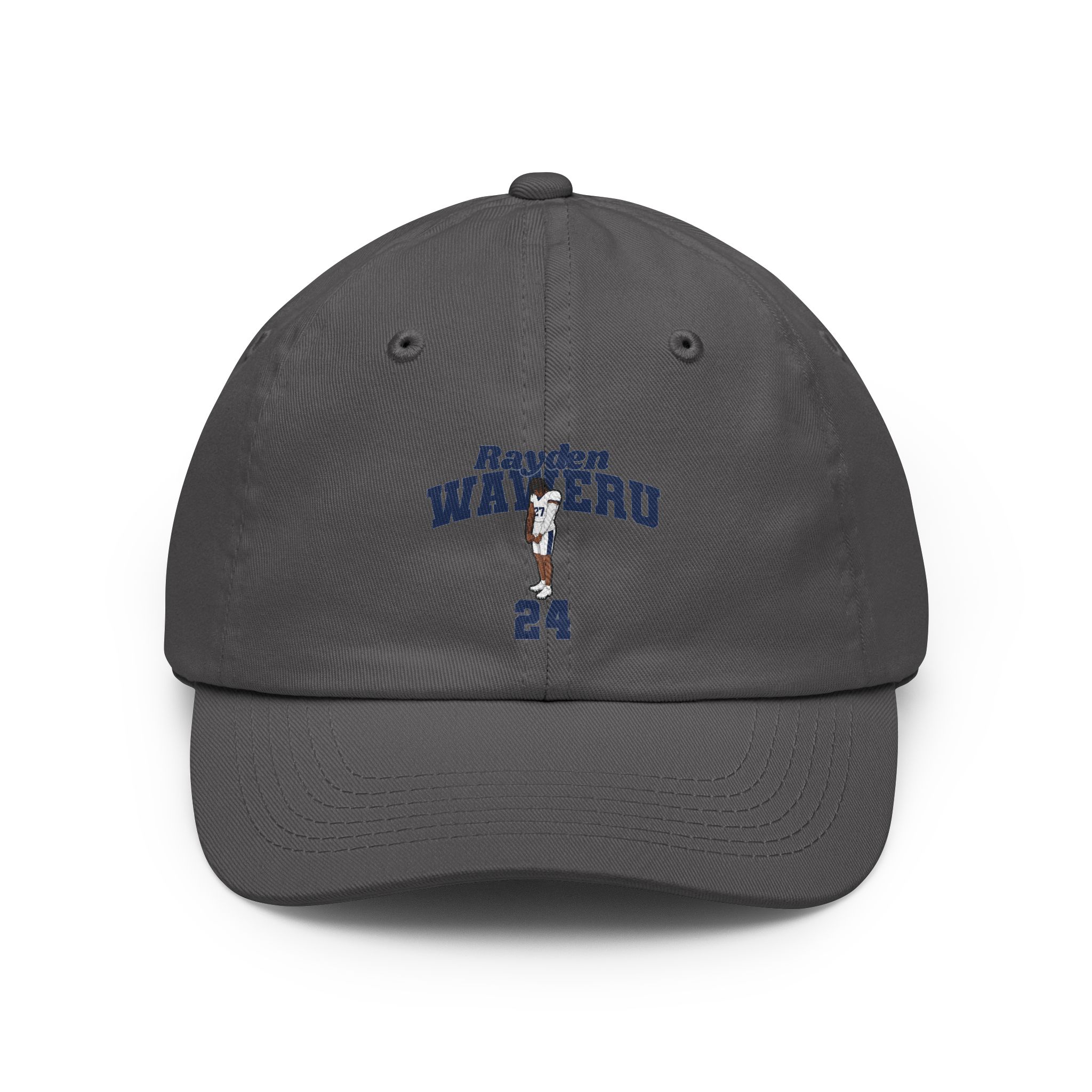 Classic Cap — character_signature_arch in Grey