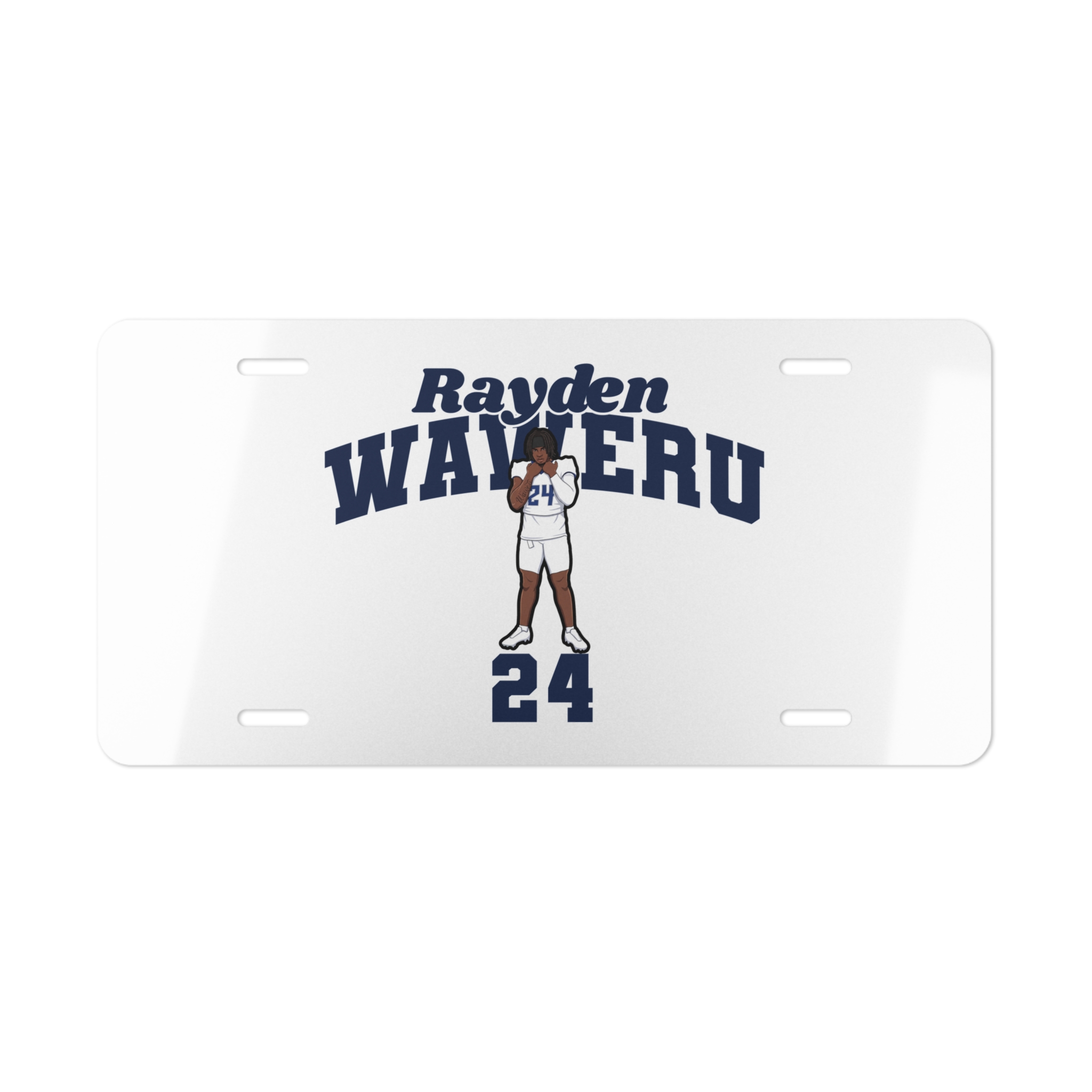 License Plate — character_signature_arch in Classic