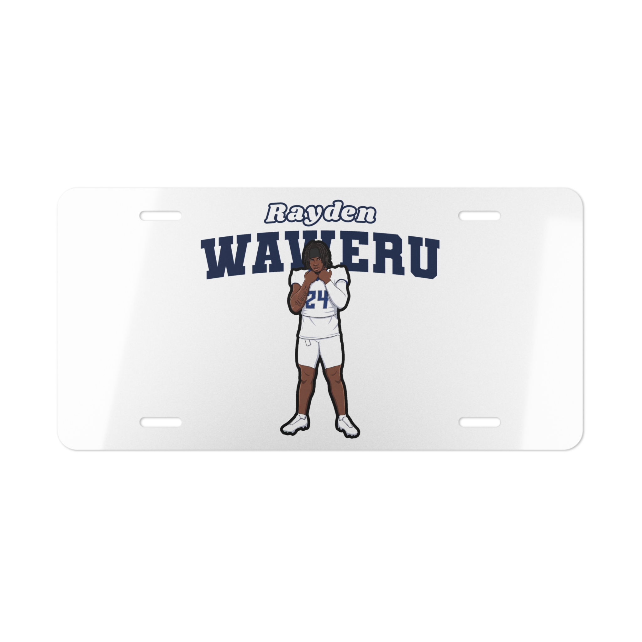 License Plate — character_name_arch in Classic