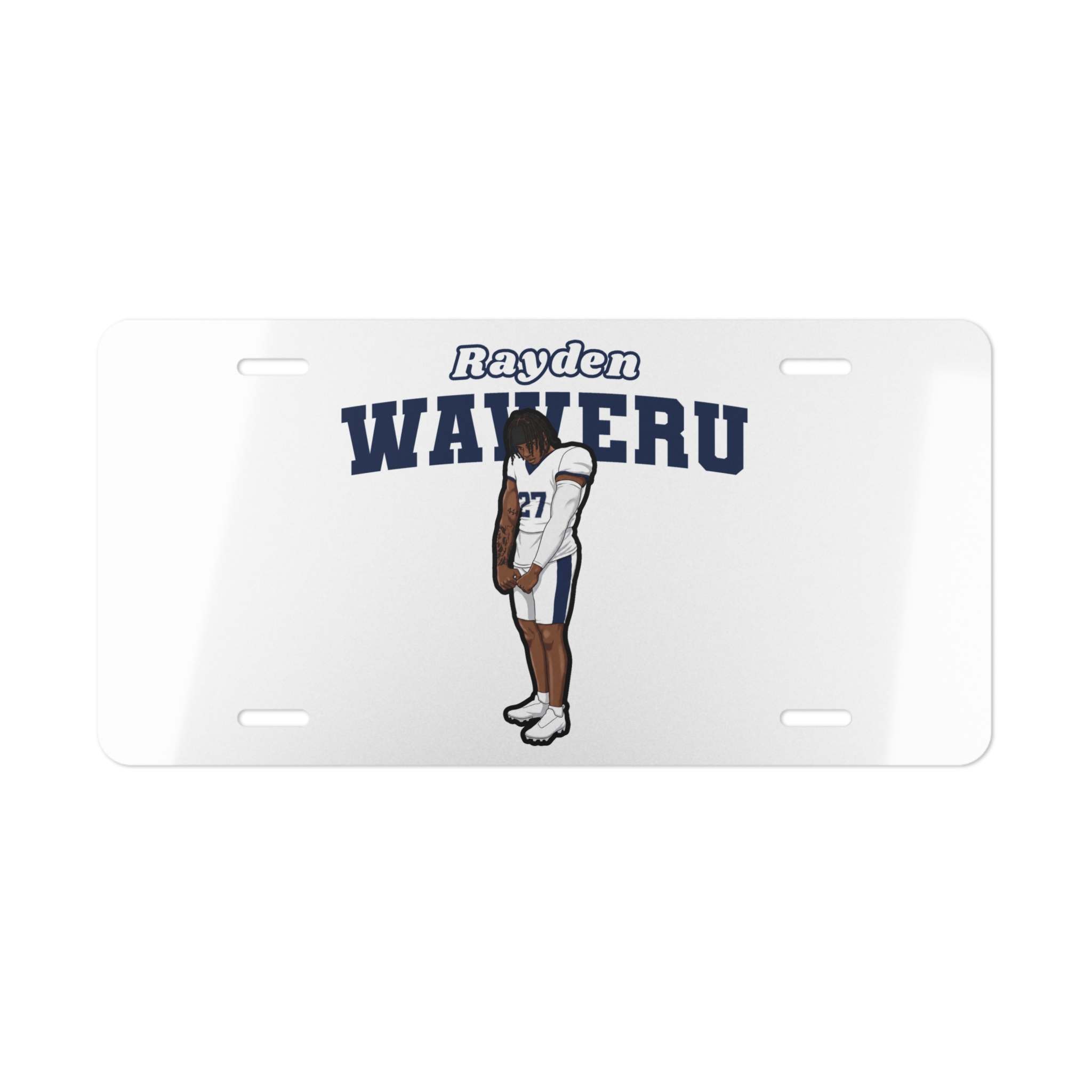License Plate — character_name_arch in Classic