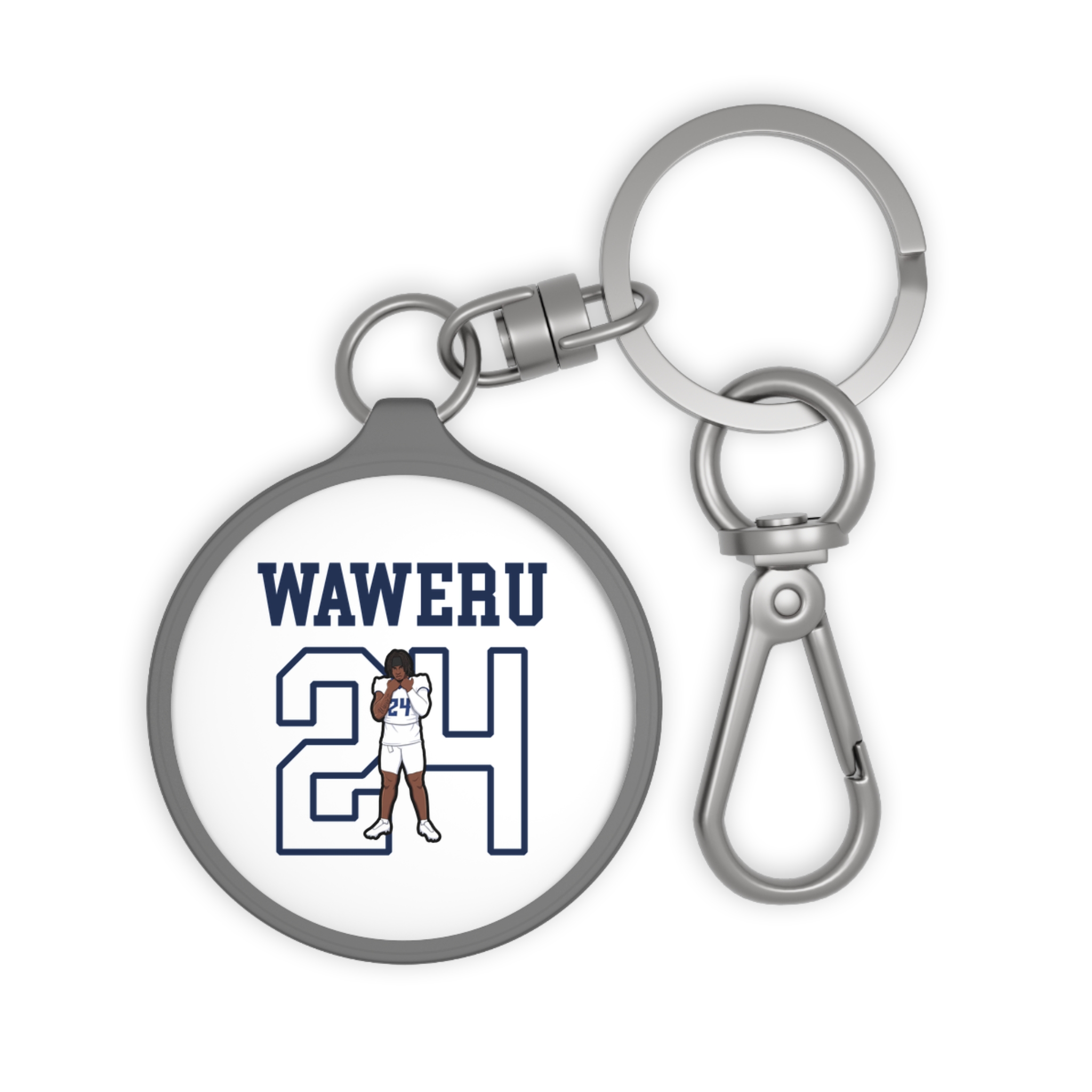 Keychain — character_shirsey in Grey