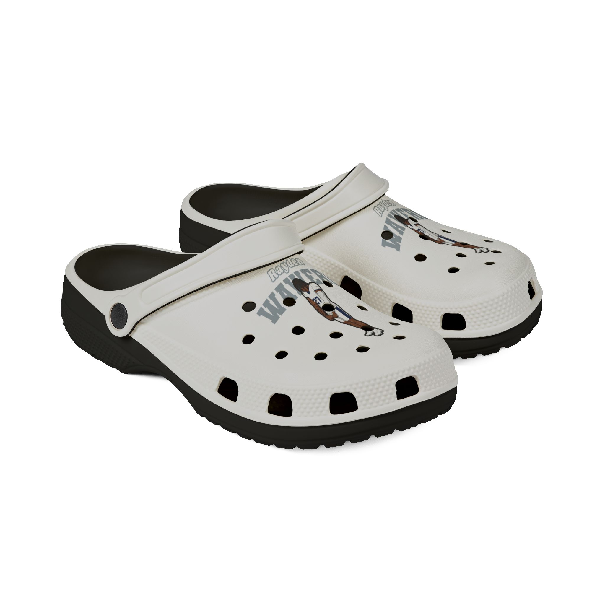 Rubber Clogs — character_name_arch in Black