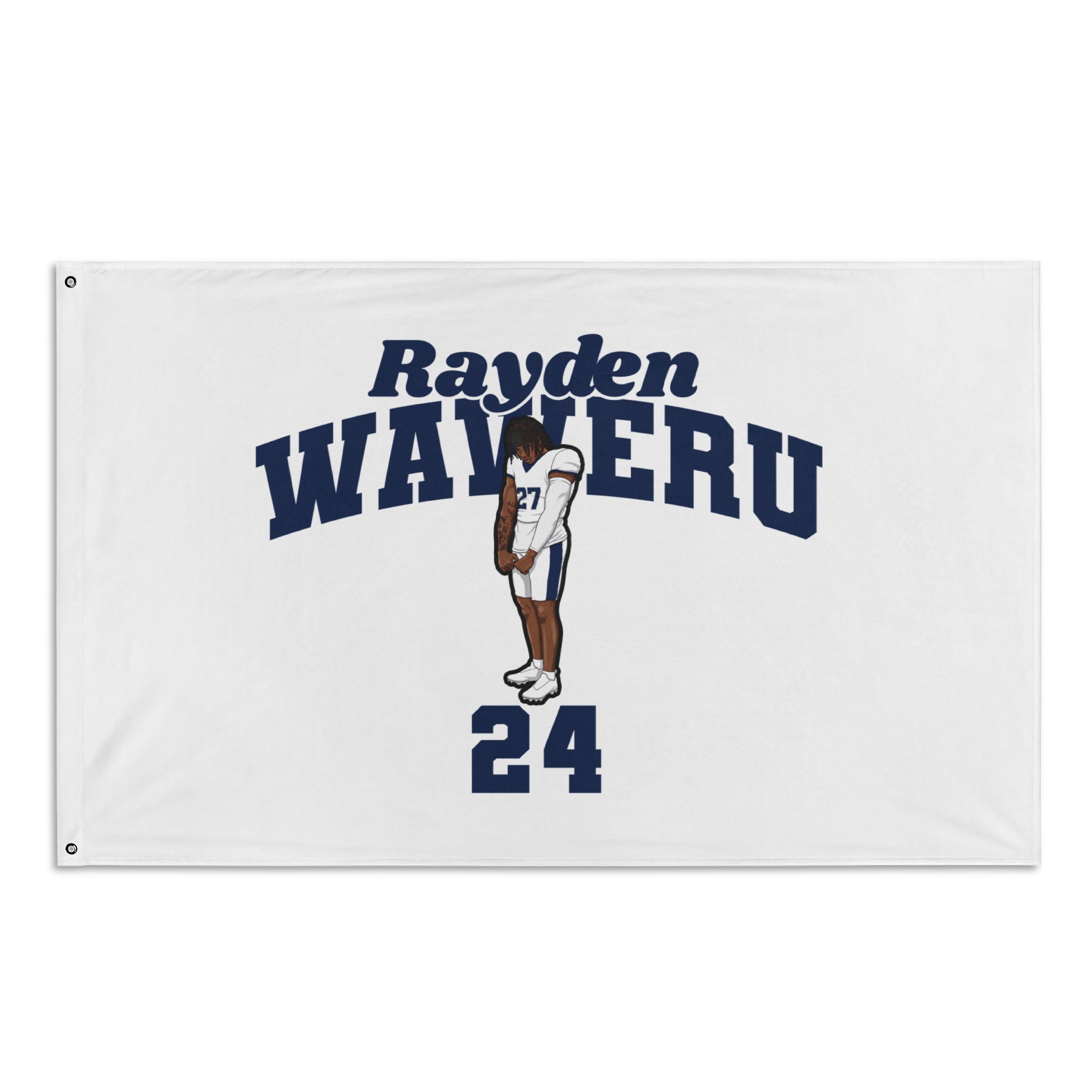 Flag (35 × 56 in) — character_signature_arch in Classic