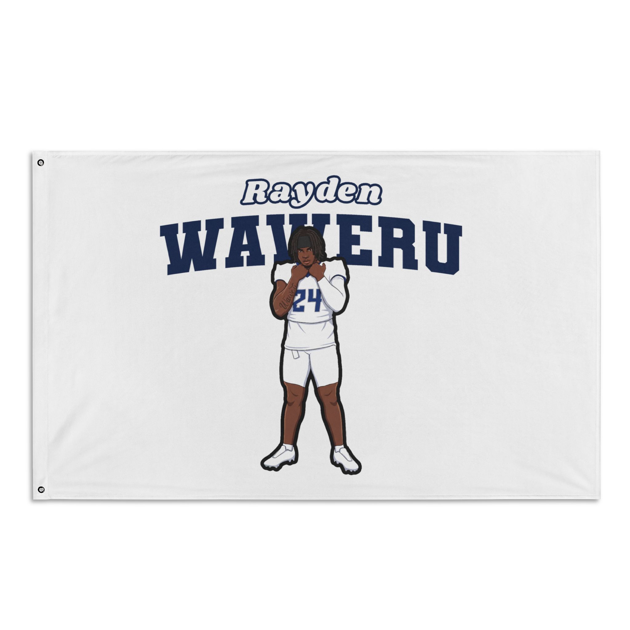 Flag (35 × 56 in) — character_name_arch in Classic