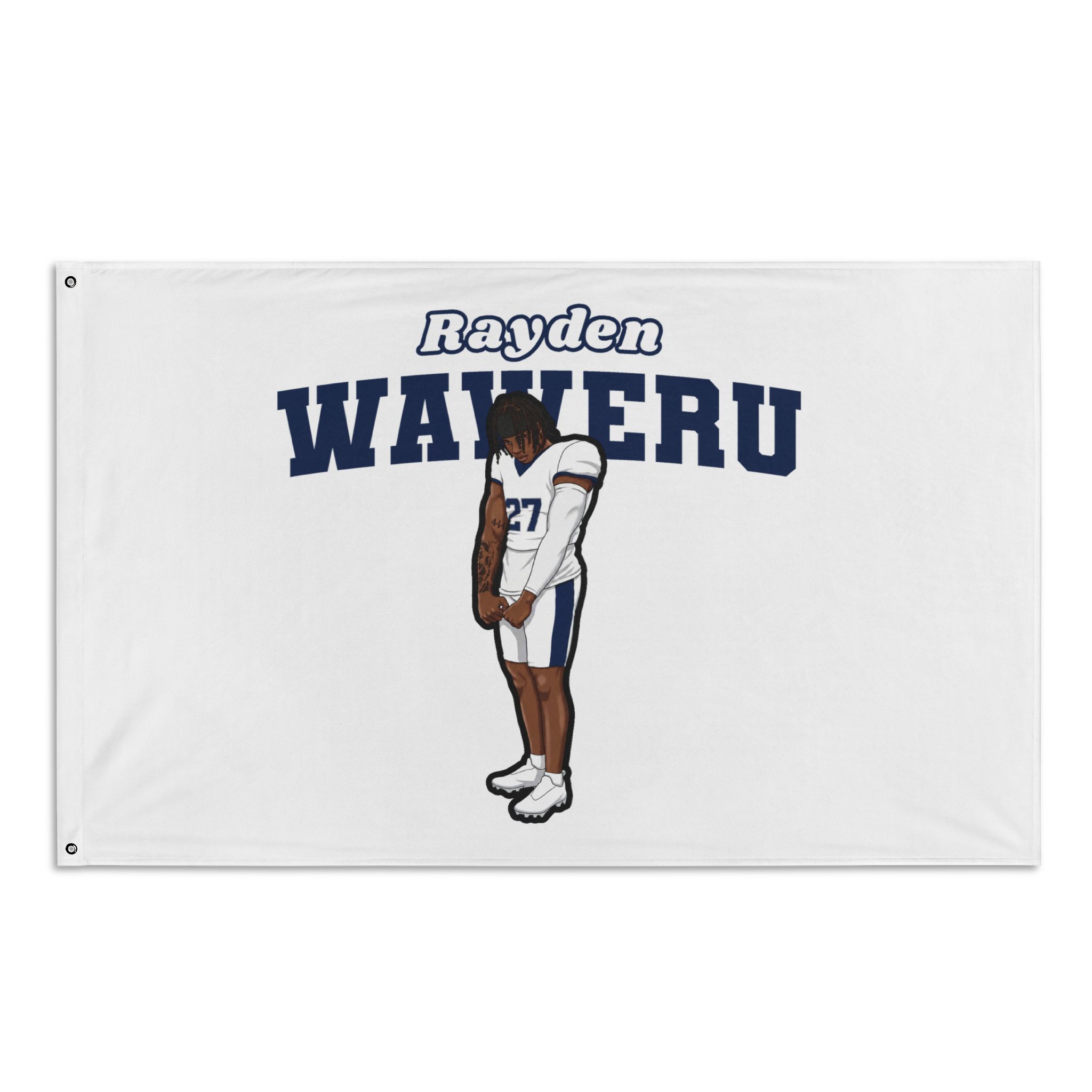 Flag (35 × 56 in) — character_name_arch in Classic