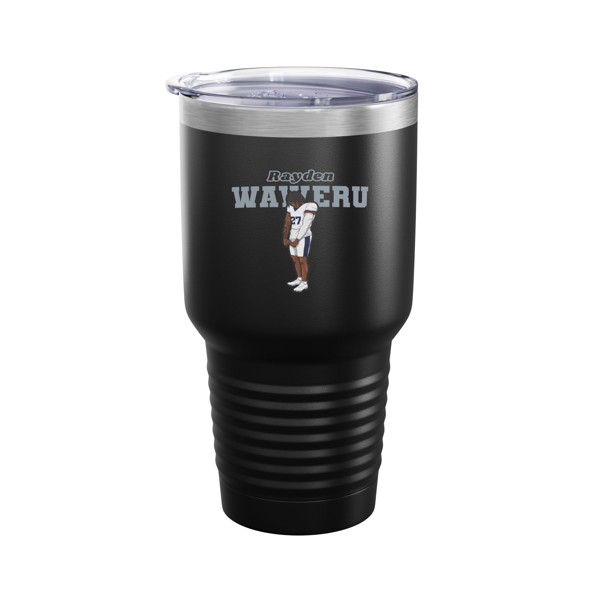 30oz Tumbler — character_name_arch in Black