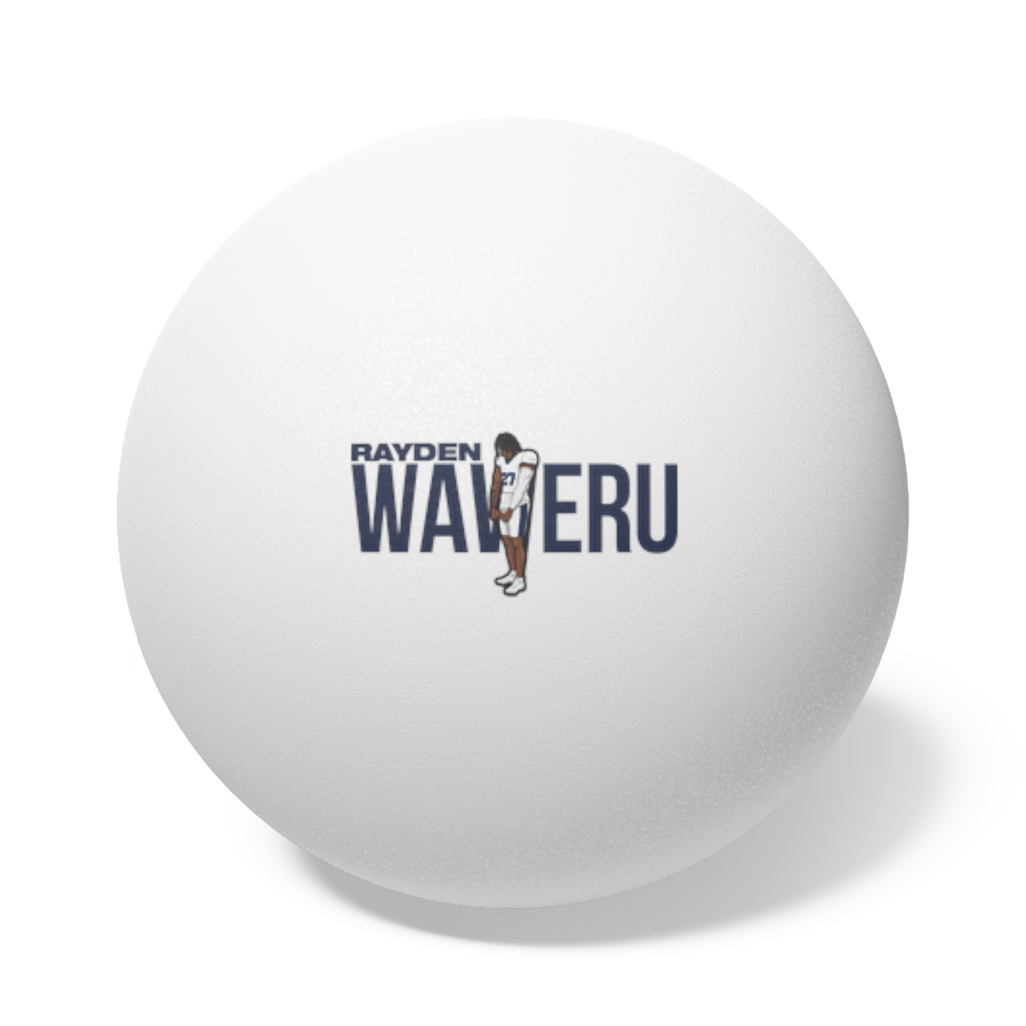 Ping Pong Balls, 6 pcs — character_player_name in White