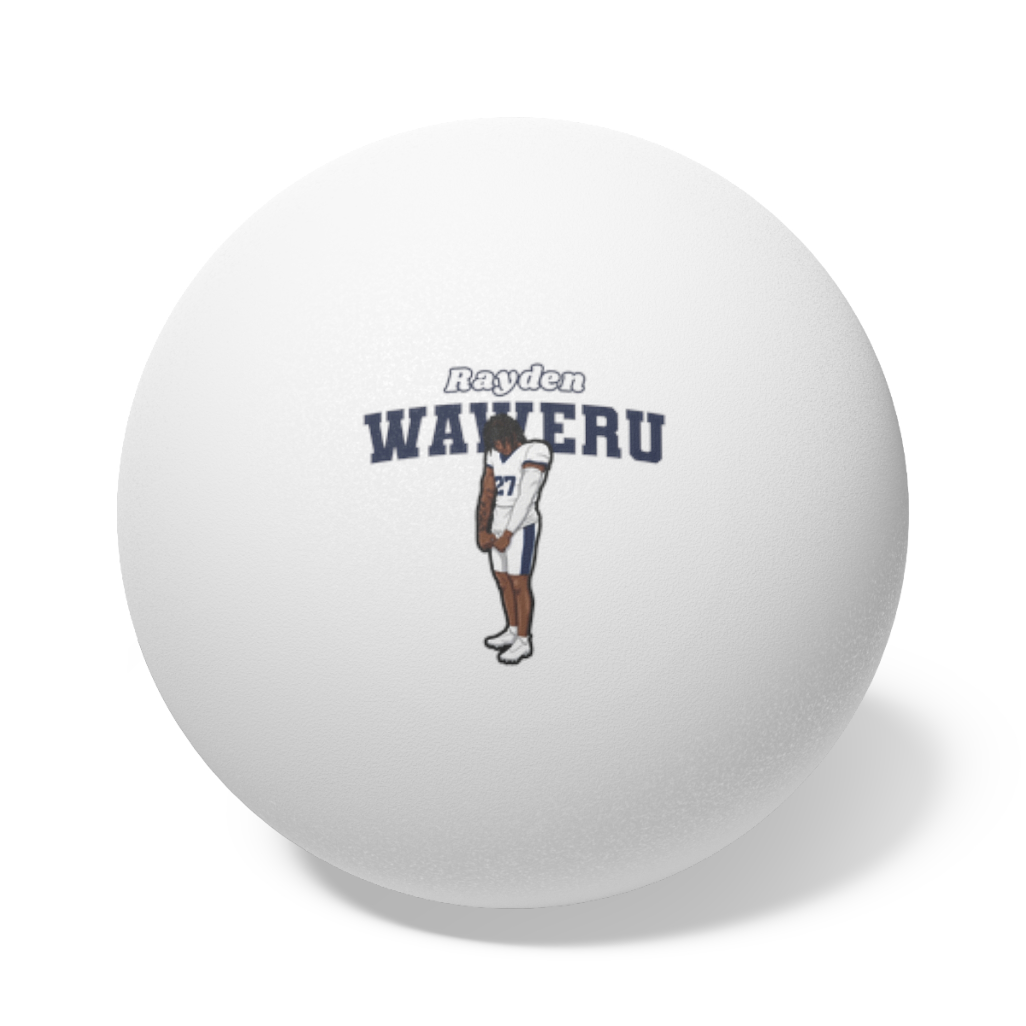 Ping Pong Balls, 6 pcs — character_name_arch in White
