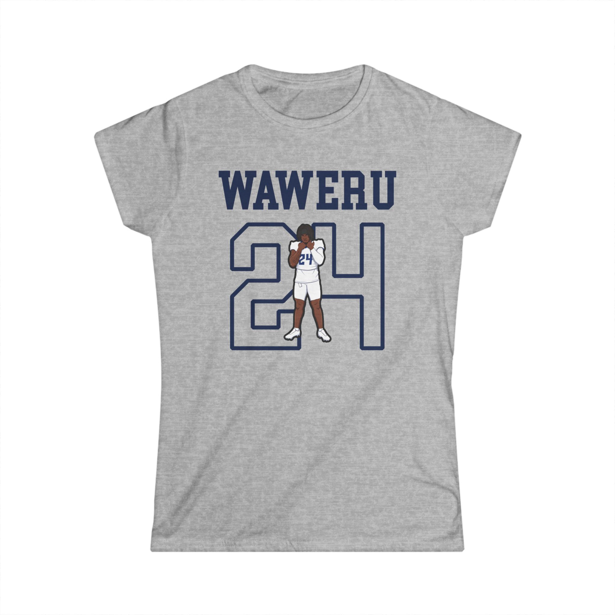 Women's Softstyle Tee — character_shirsey in Grey