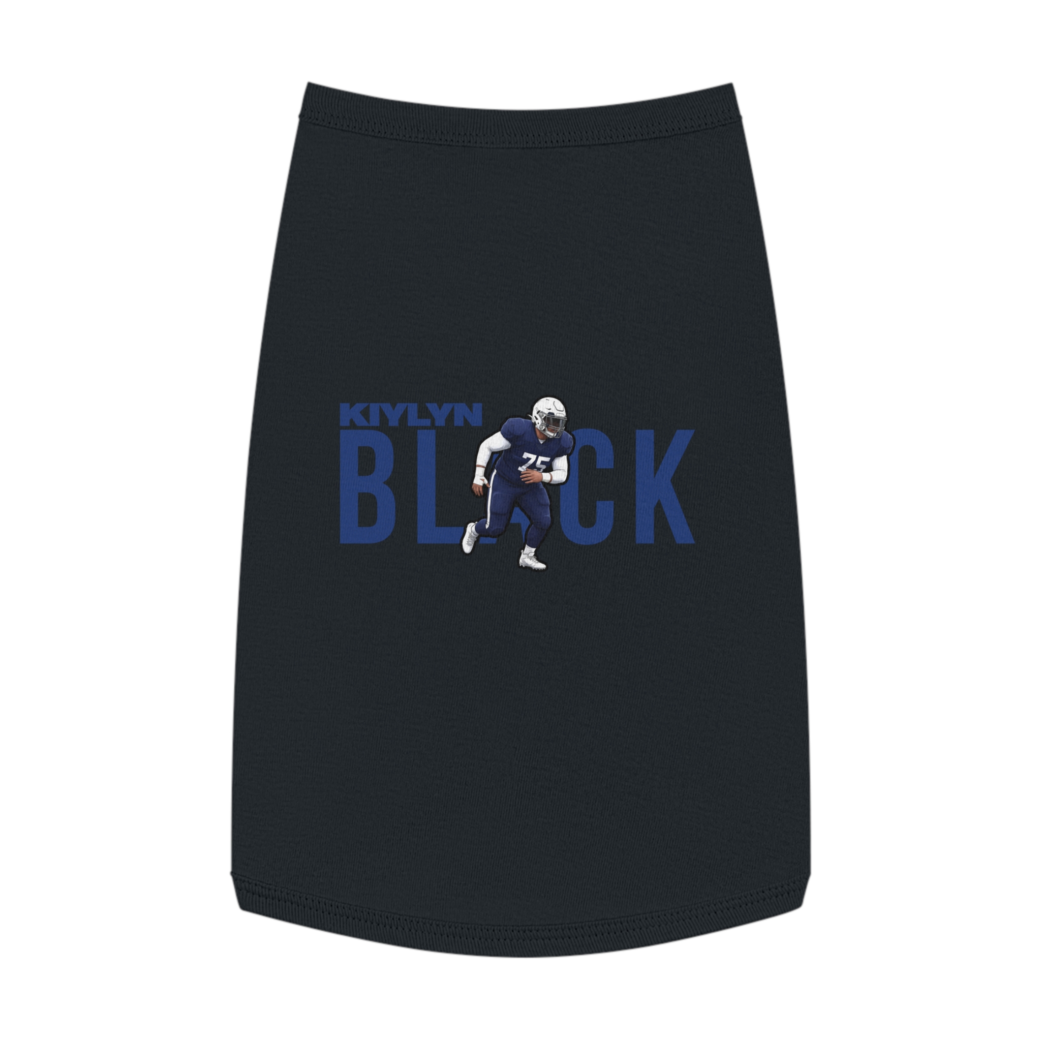 Pet Tank Top — character_player_name in White