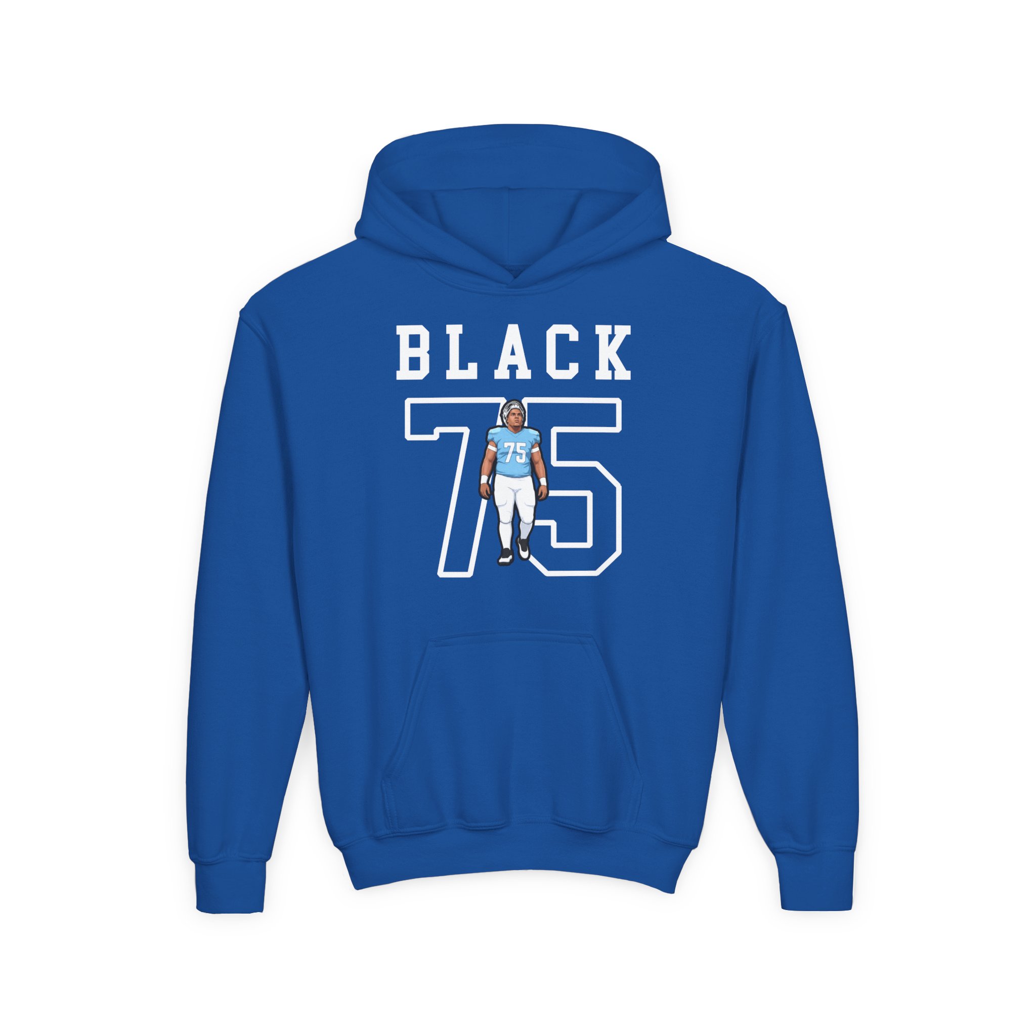 Youth Hoodie — character_shirsey in Royal