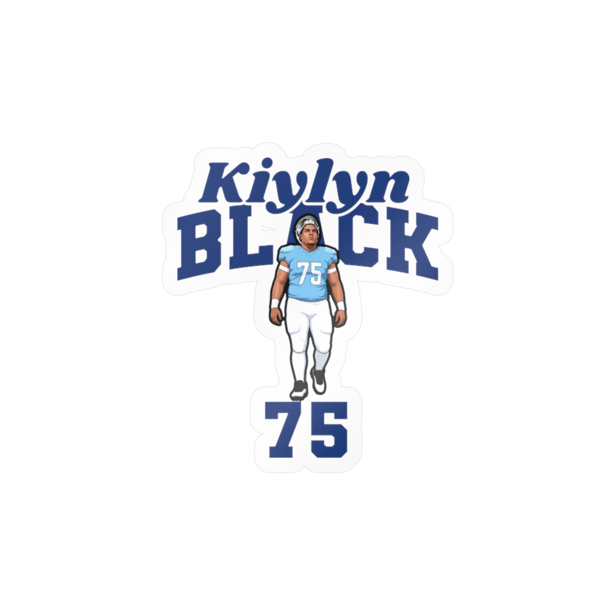 Vinyl Sticker — character_signature_arch in Classic