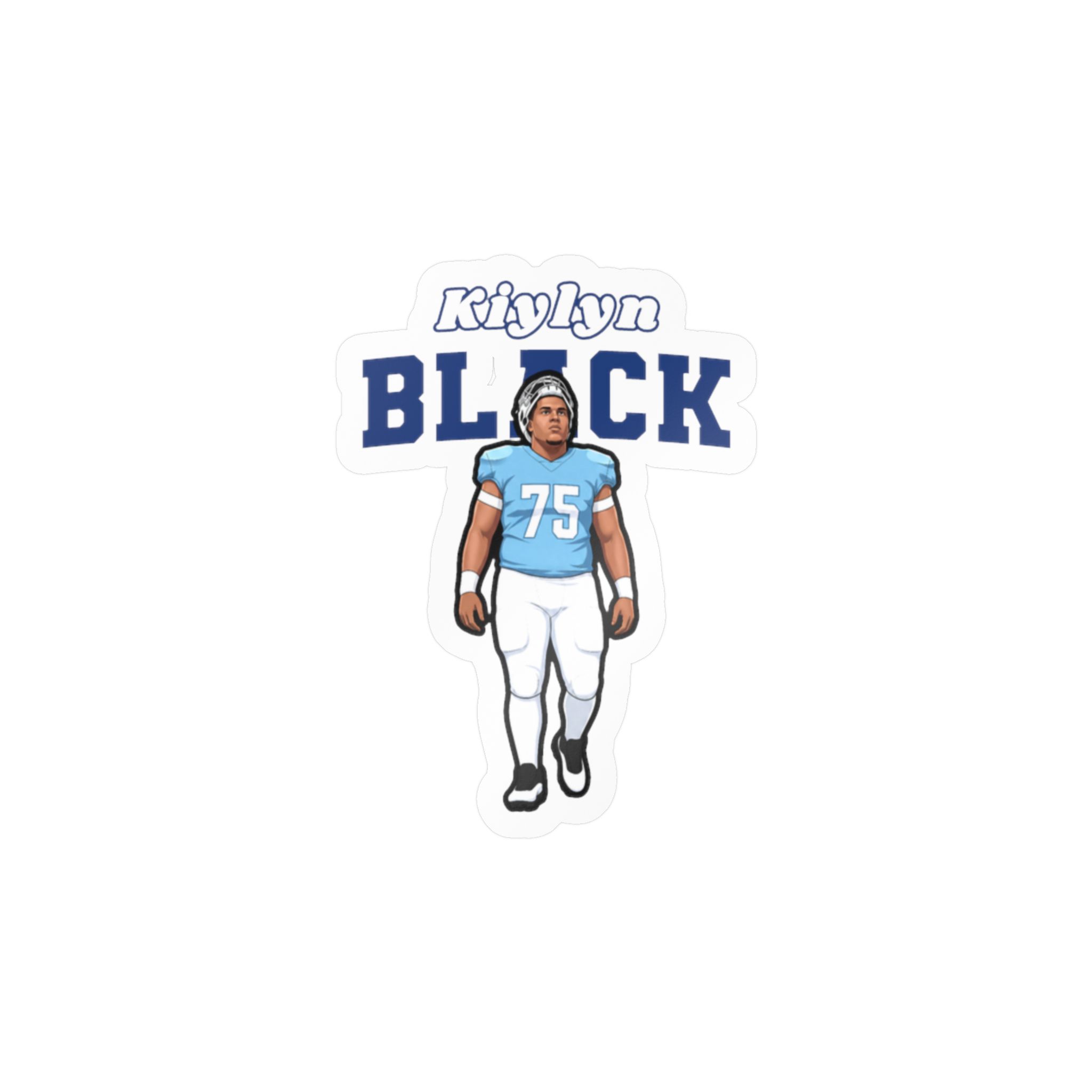 Vinyl Sticker — character_name_arch in Classic