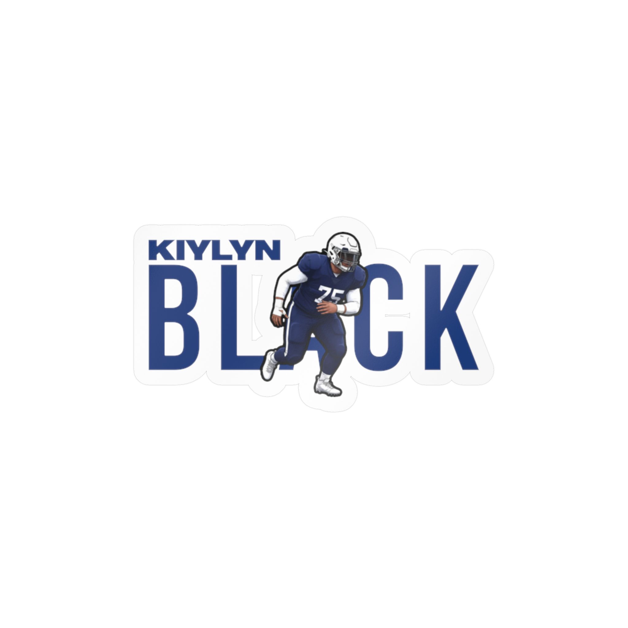 Vinyl Sticker — character_player_name in Classic