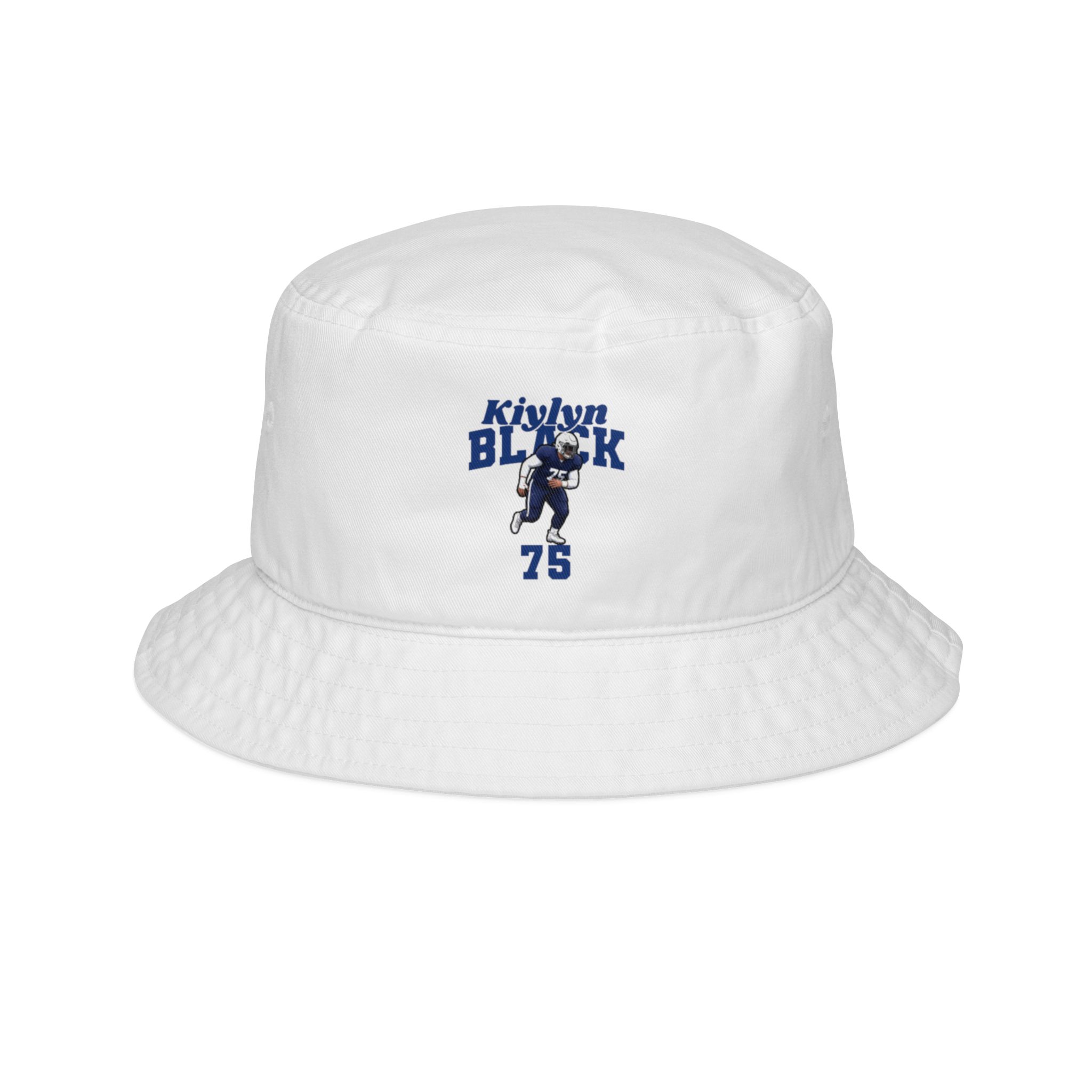 Bucket Hat — character_signature_arch in White
