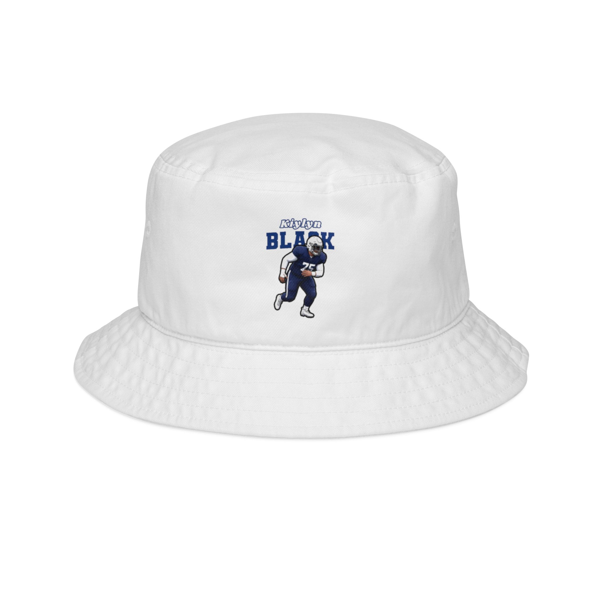 Bucket Hat — character_name_arch in White
