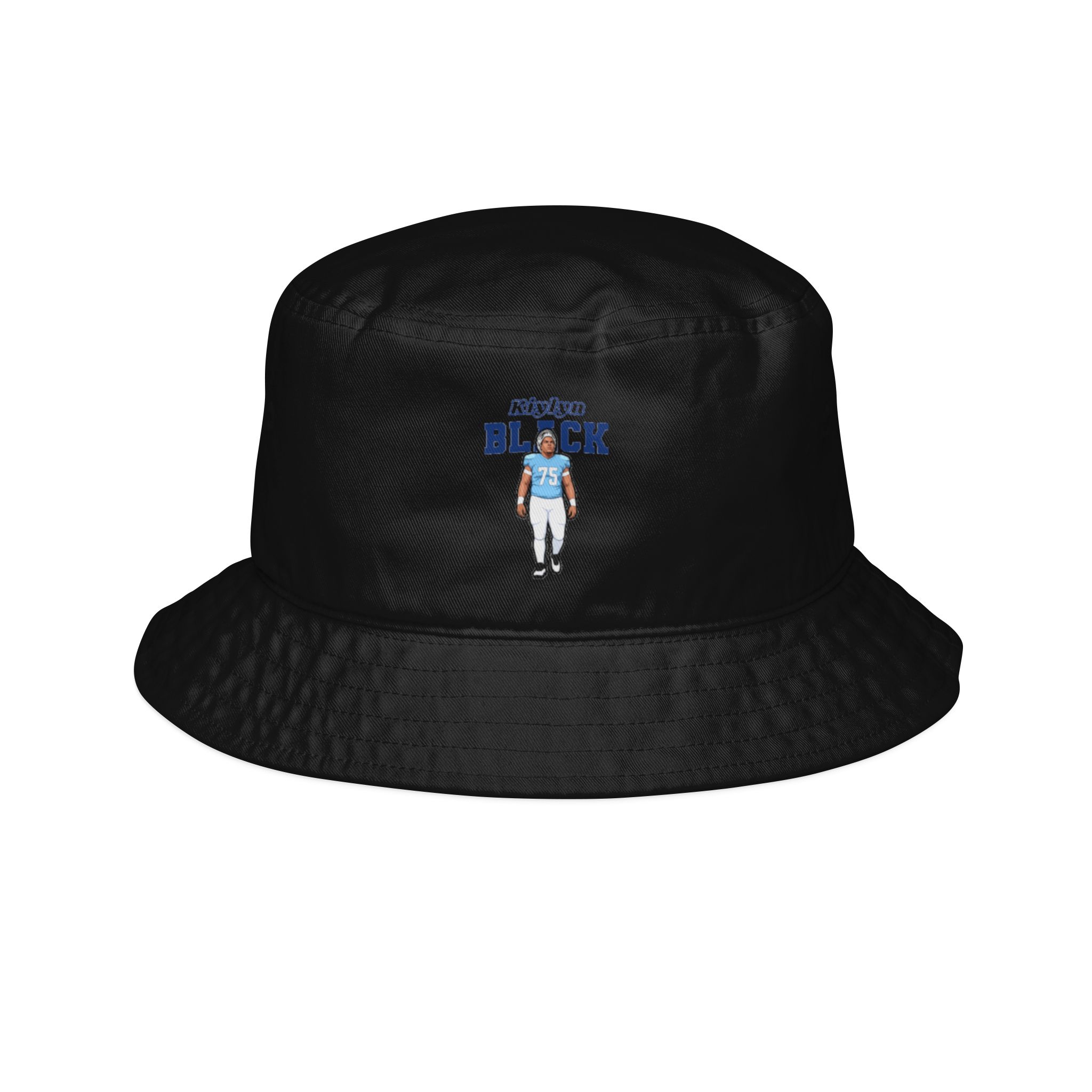 Bucket Hat — character_name_arch in Black