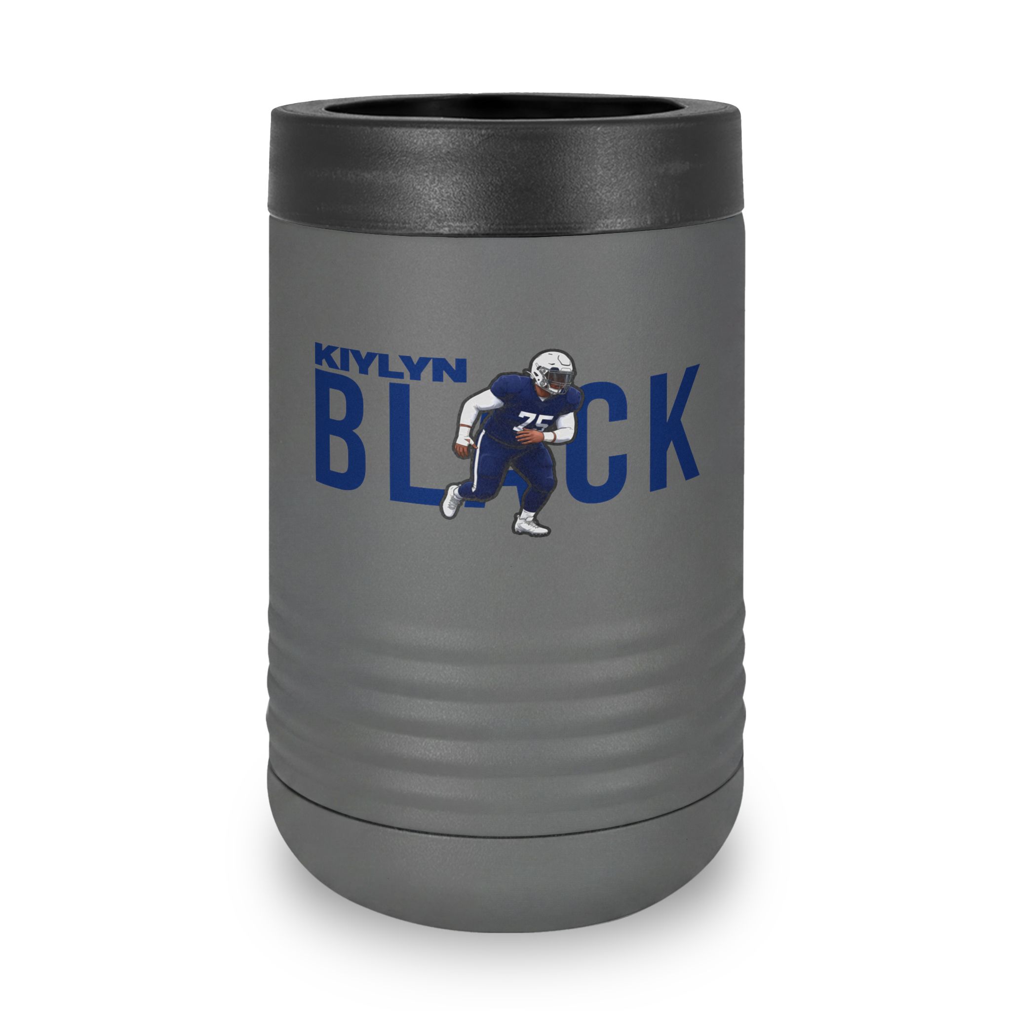 Stainless Can Cooler — character_player_name in Grey