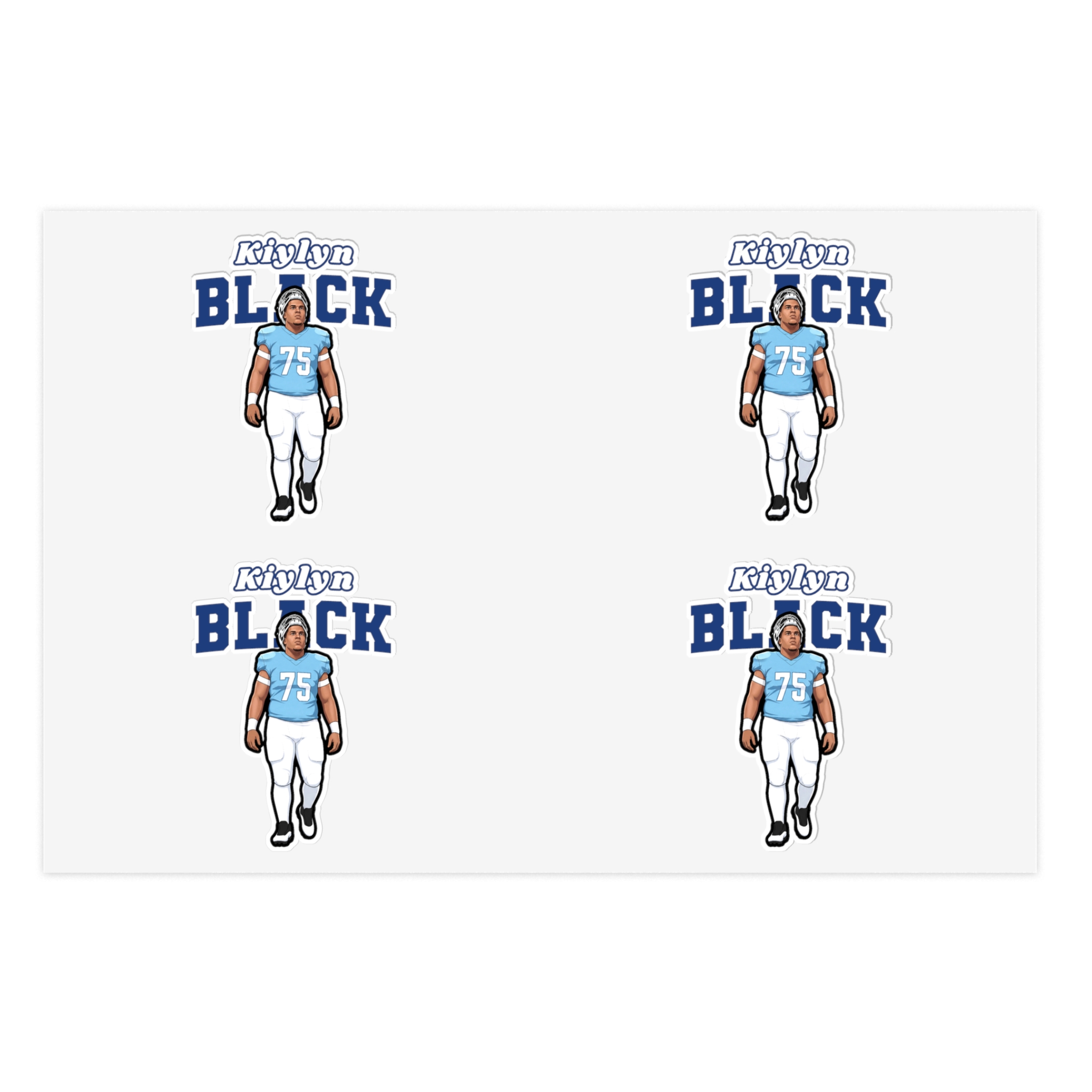 Sticker Sheet — character_name_arch in Classic