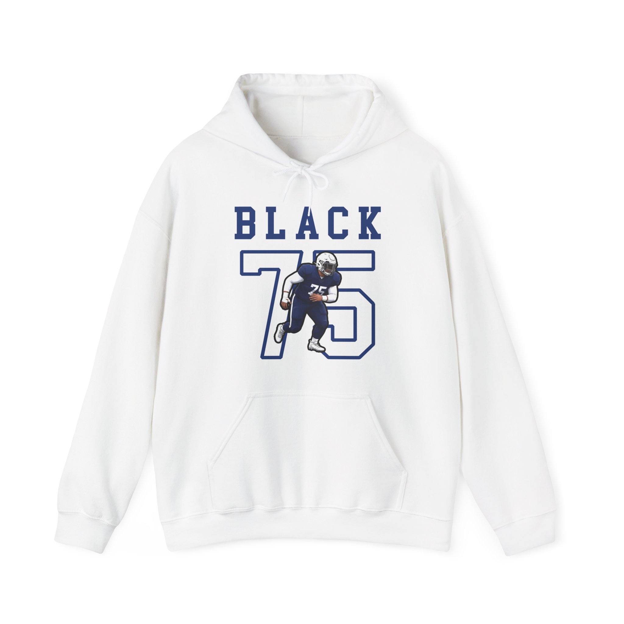 Hoodie — character_shirsey in White