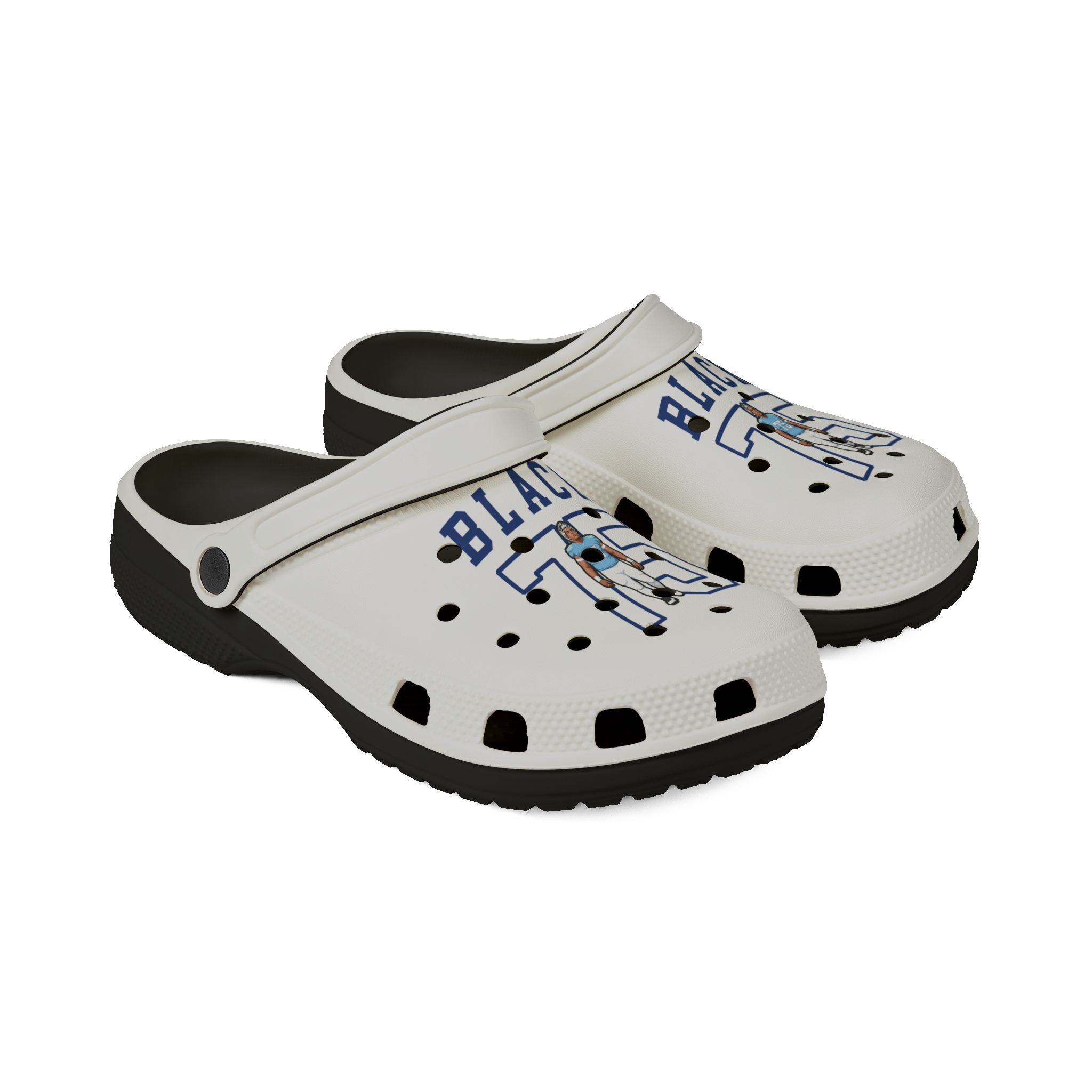 Rubber Clogs — character_shirsey in Black