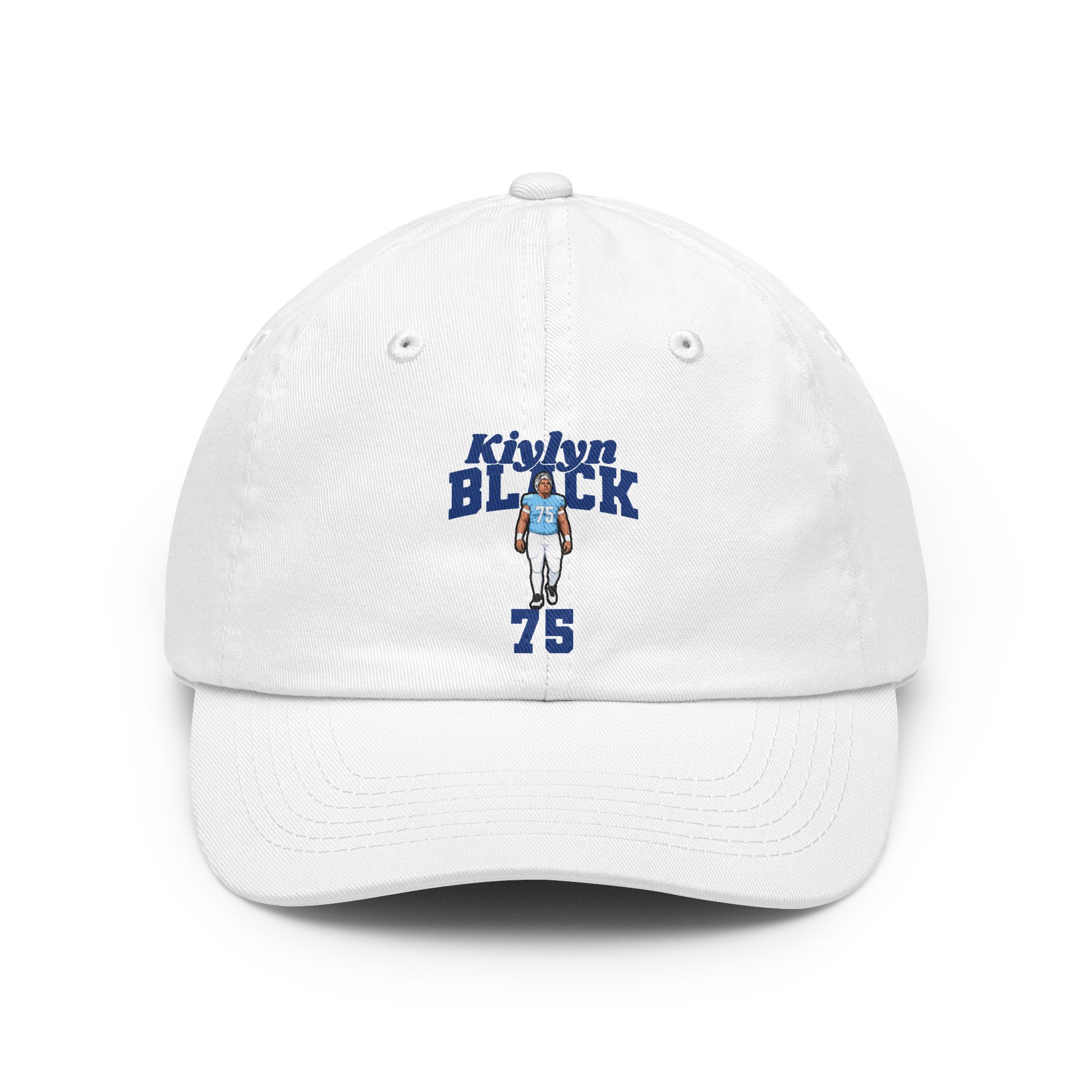 Classic Cap — character_signature_arch in White