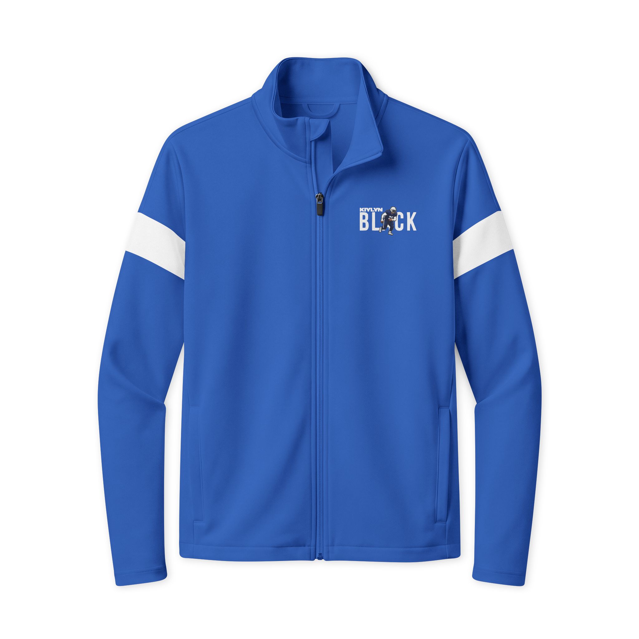 Travel Full-Zip Jacket — character_player_name in True Royal/ White