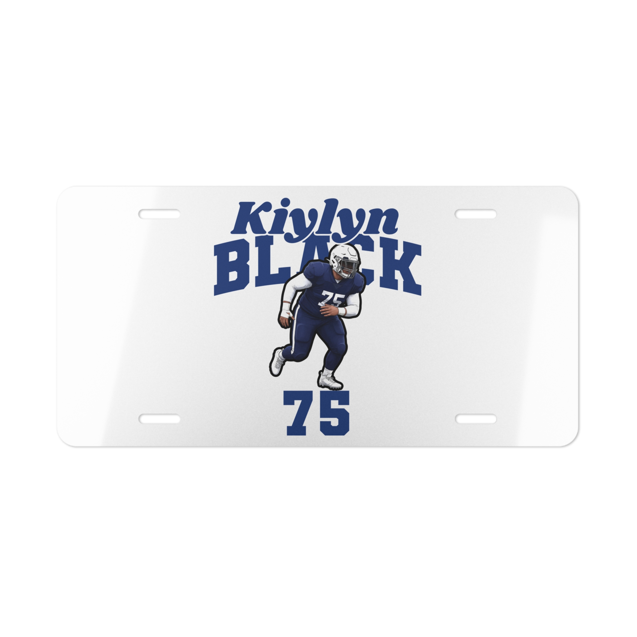 License Plate — character_signature_arch in Classic