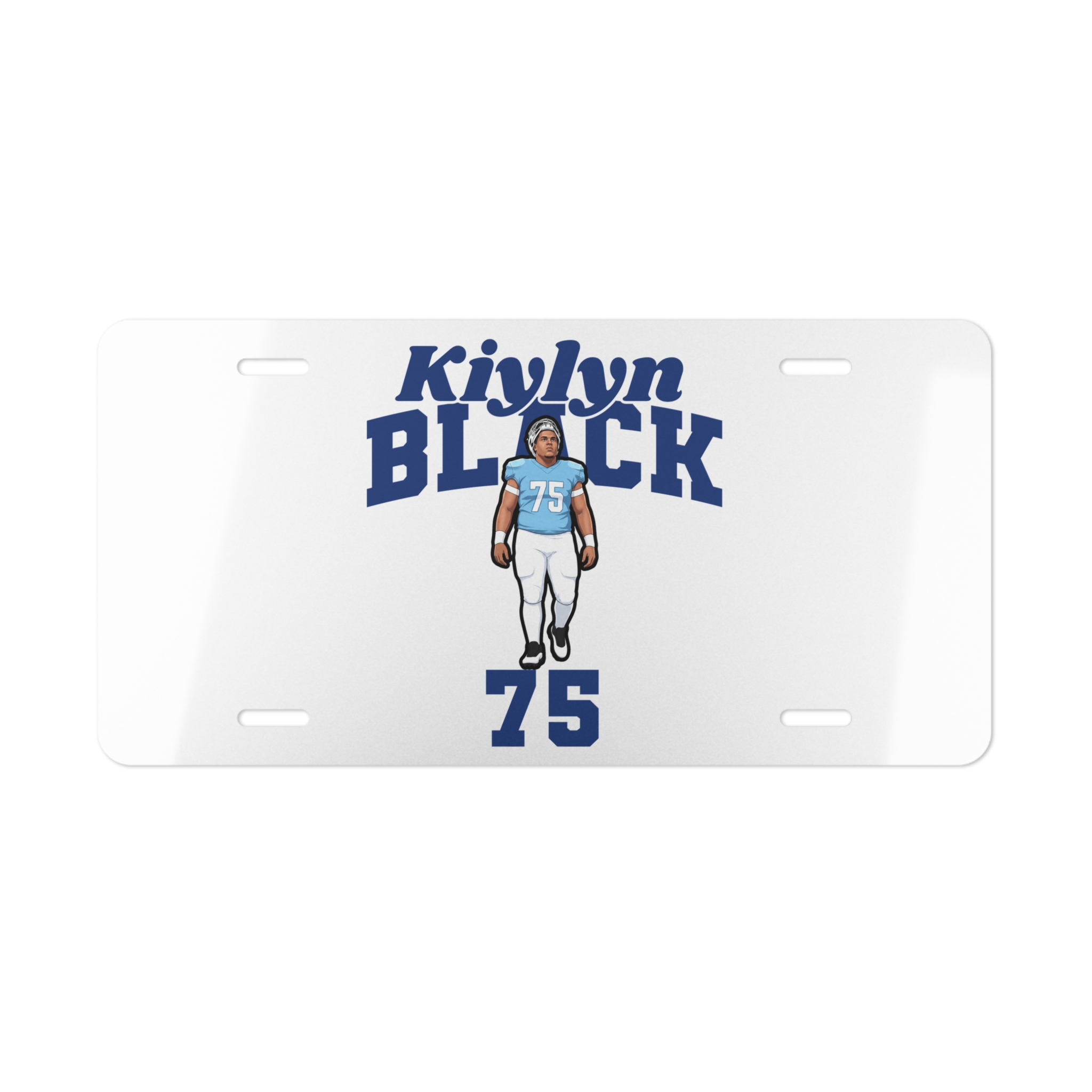 License Plate — character_signature_arch in Classic