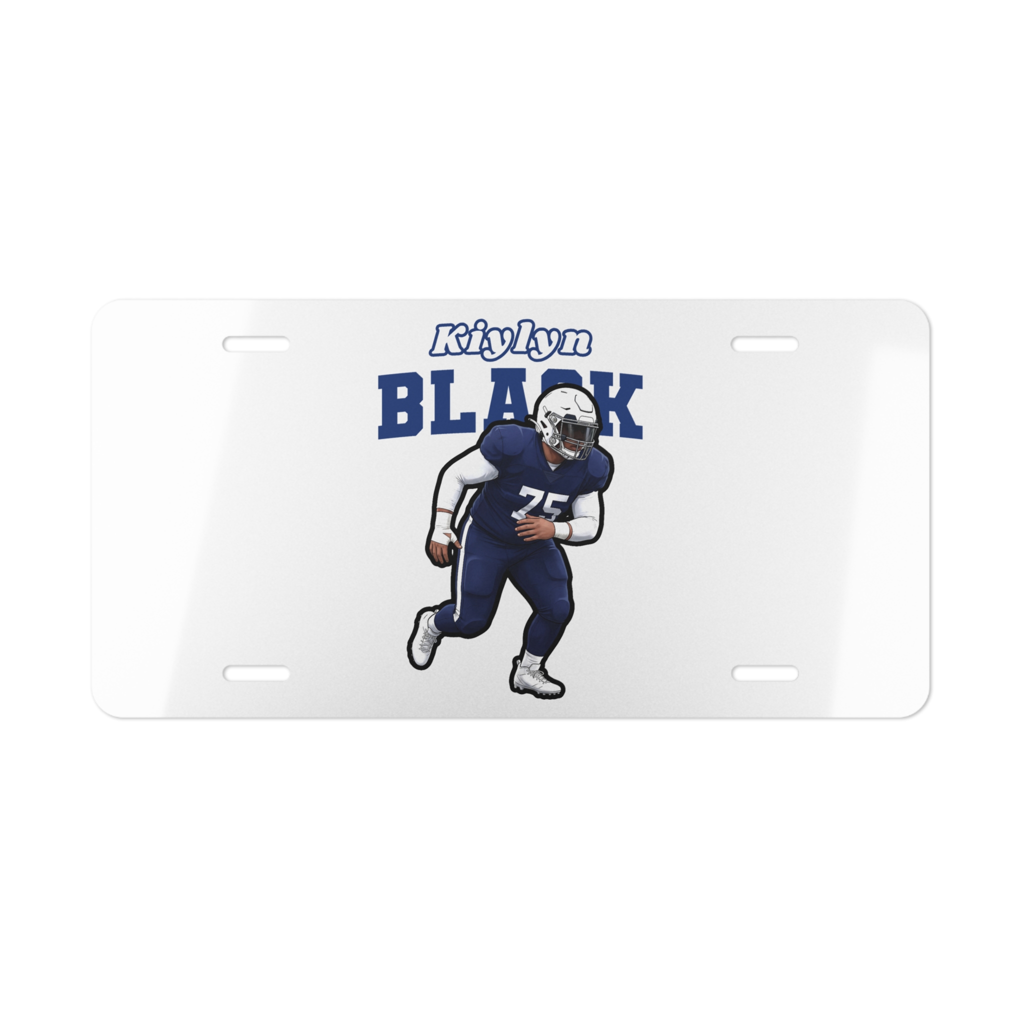 License Plate — character_name_arch in Classic