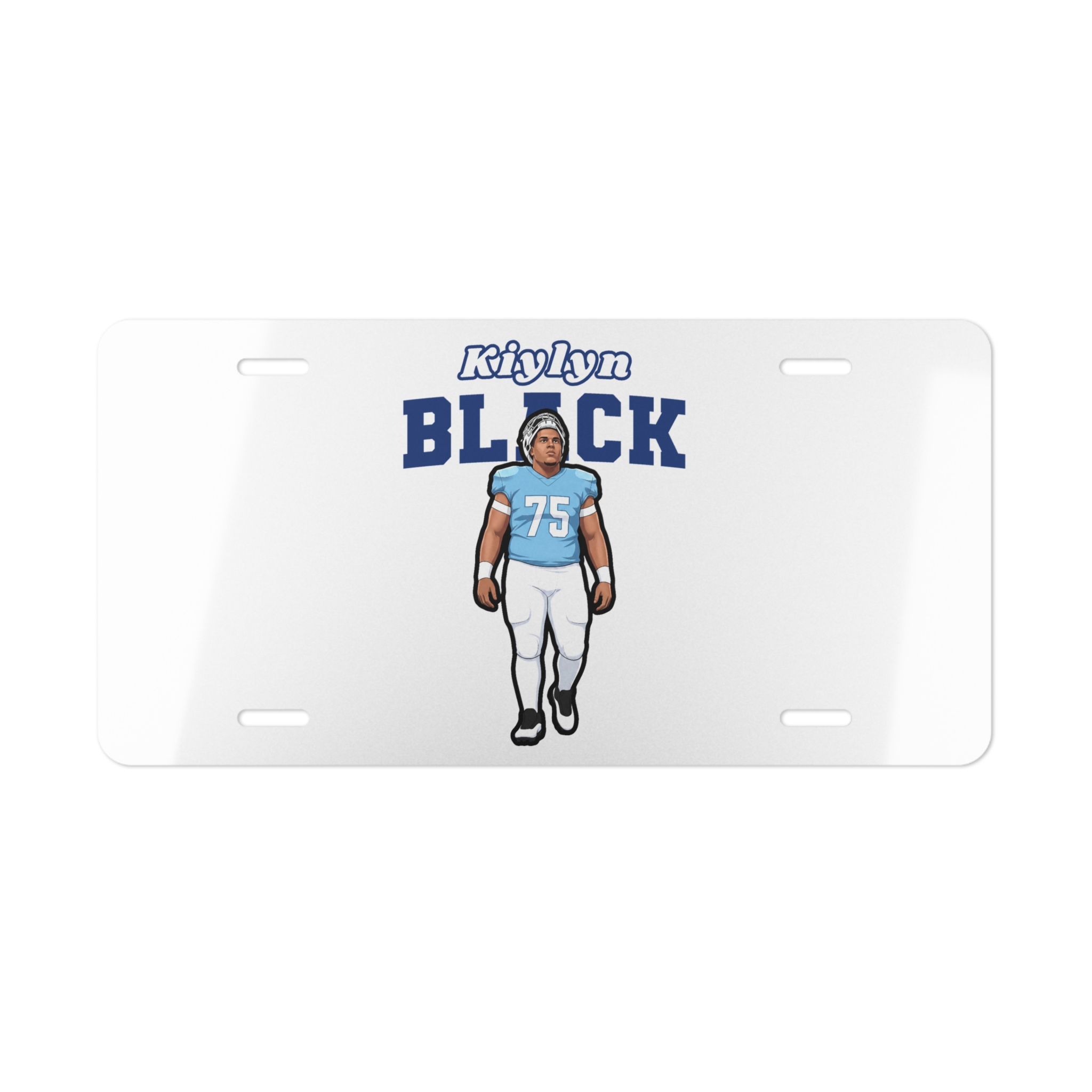 License Plate — character_name_arch in Classic