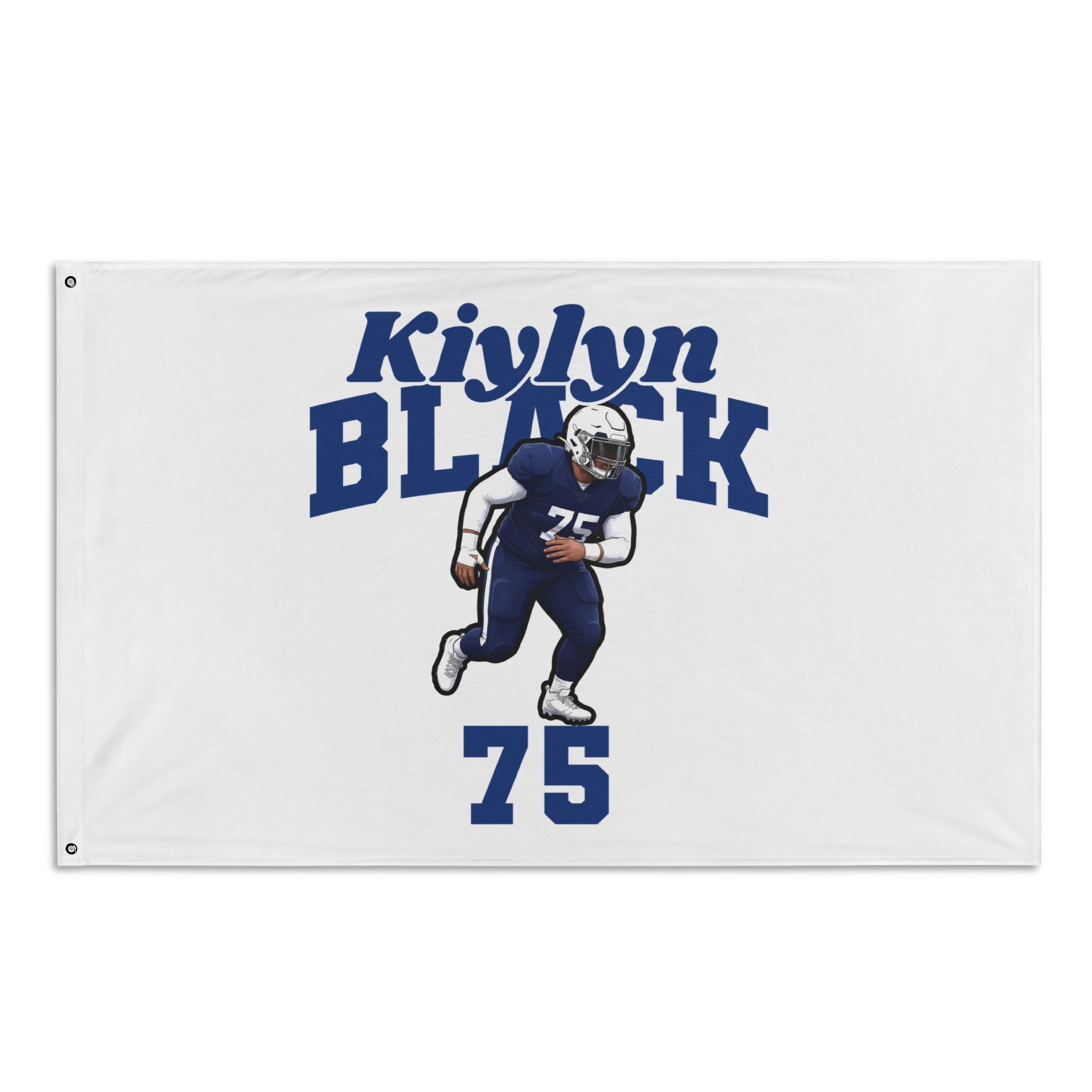 Flag (35 × 56 in) — character_signature_arch in Classic