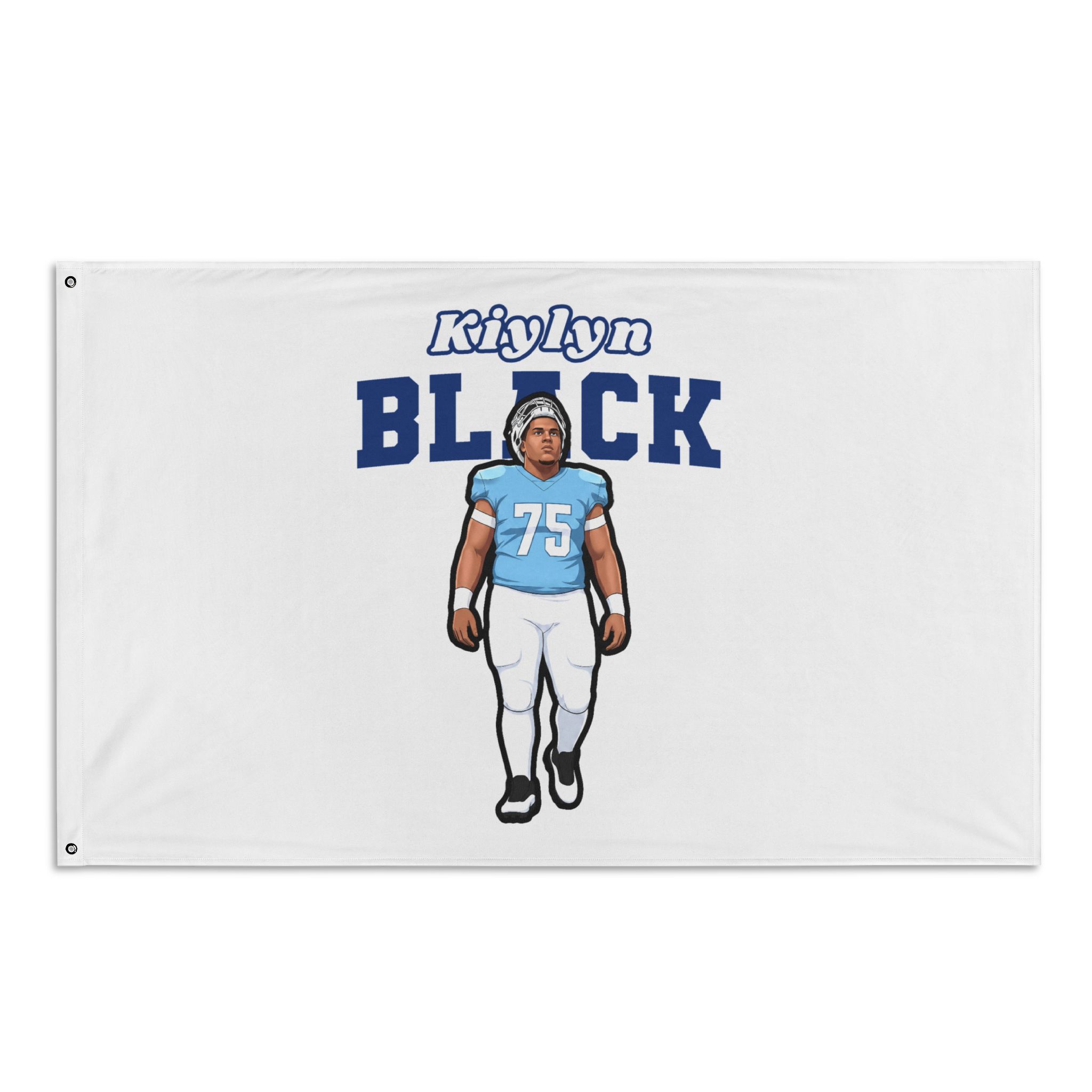 Flag (35 × 56 in) — character_name_arch in Classic