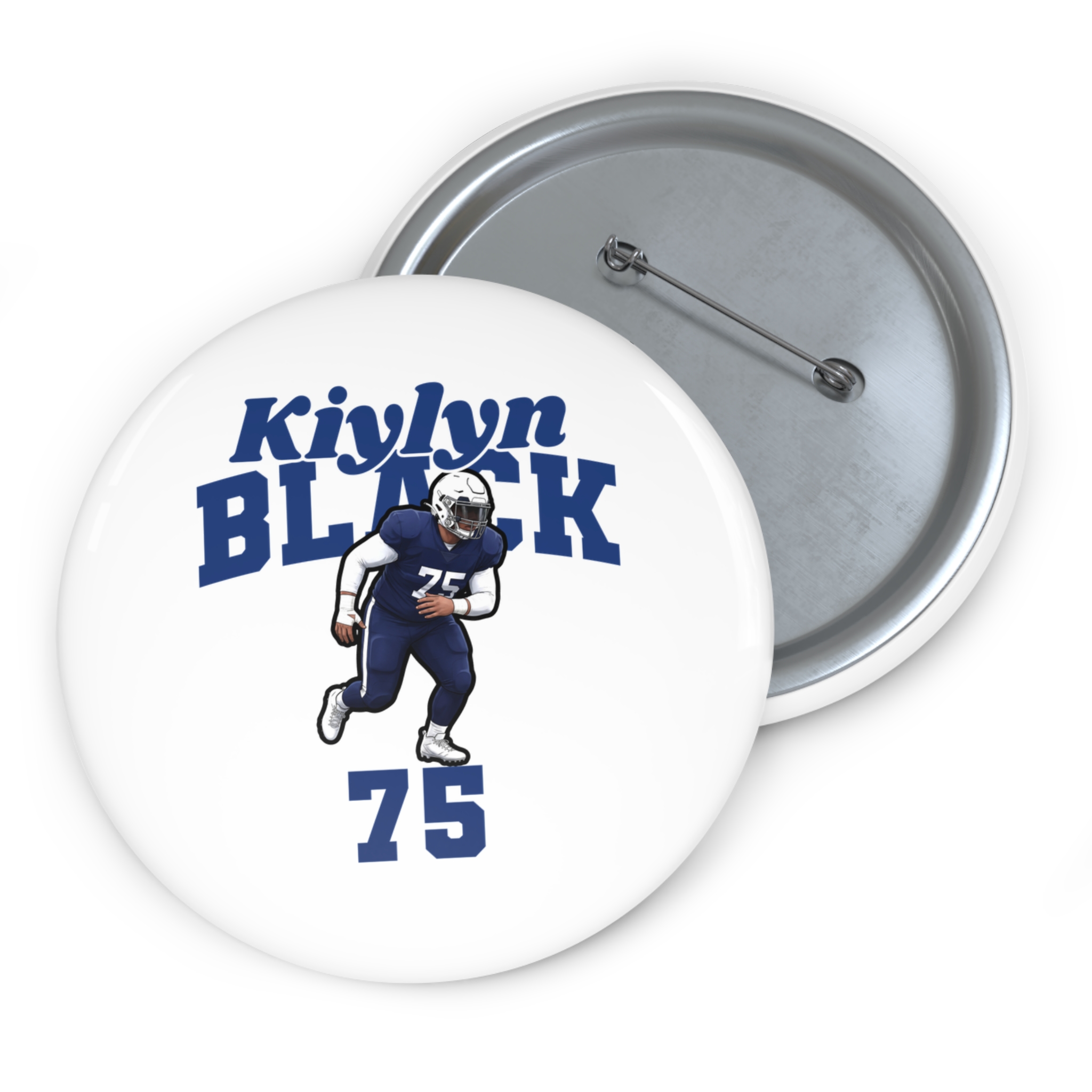 Game Day Pin — character_signature_arch in Classic