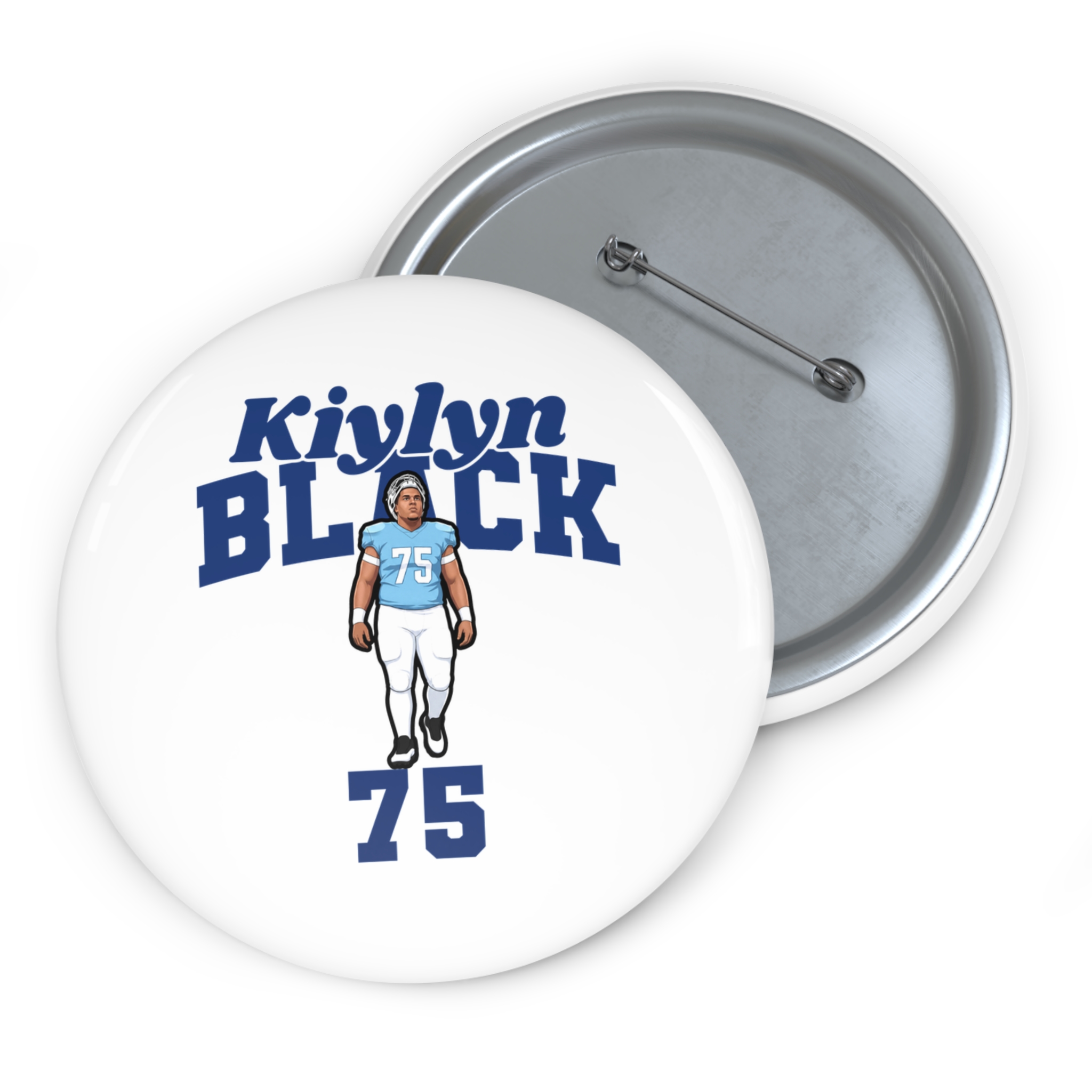 Game Day Pin — character_signature_arch in Classic