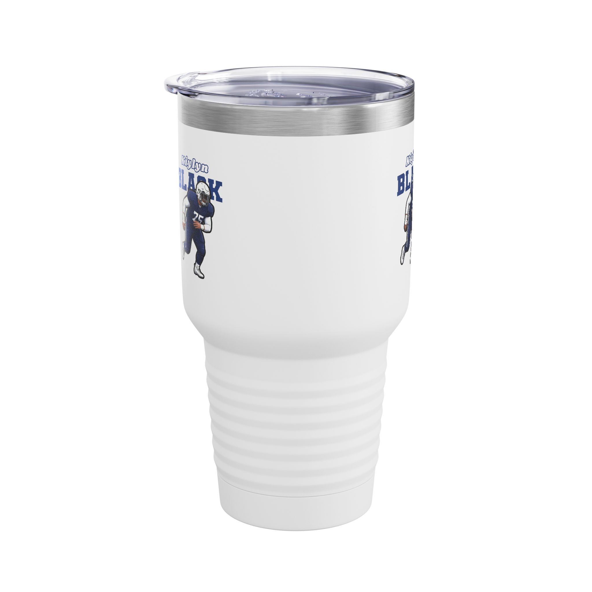 30oz Tumbler — character_name_arch in White