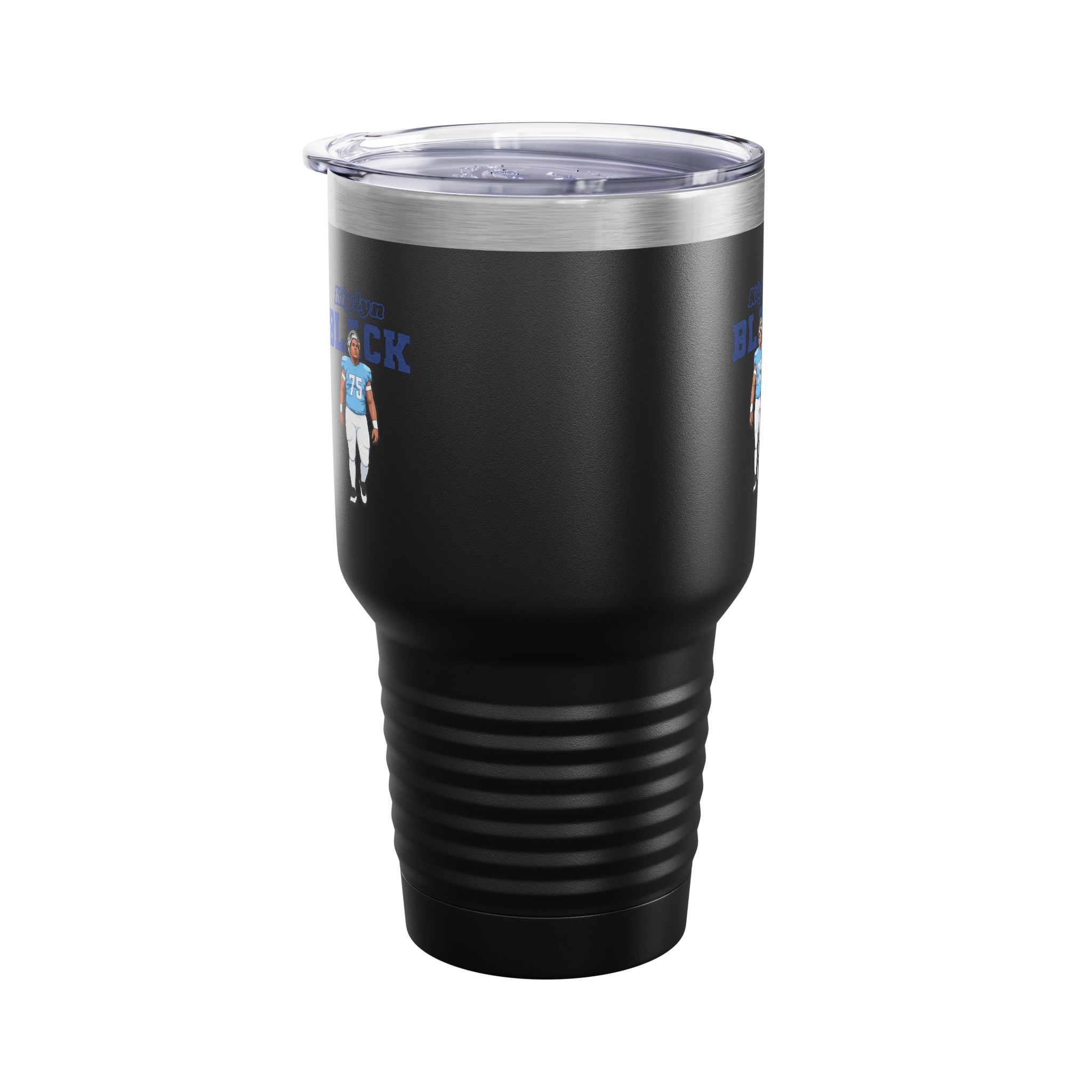 30oz Tumbler — character_name_arch in Black