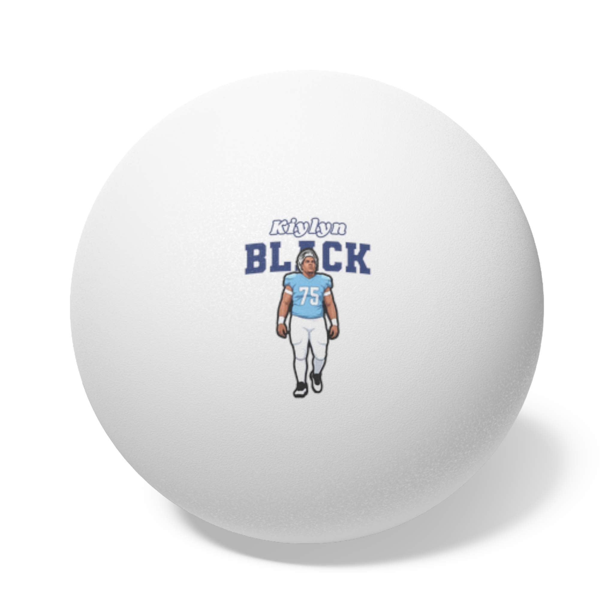 Ping Pong Balls, 6 pcs — character_name_arch in White