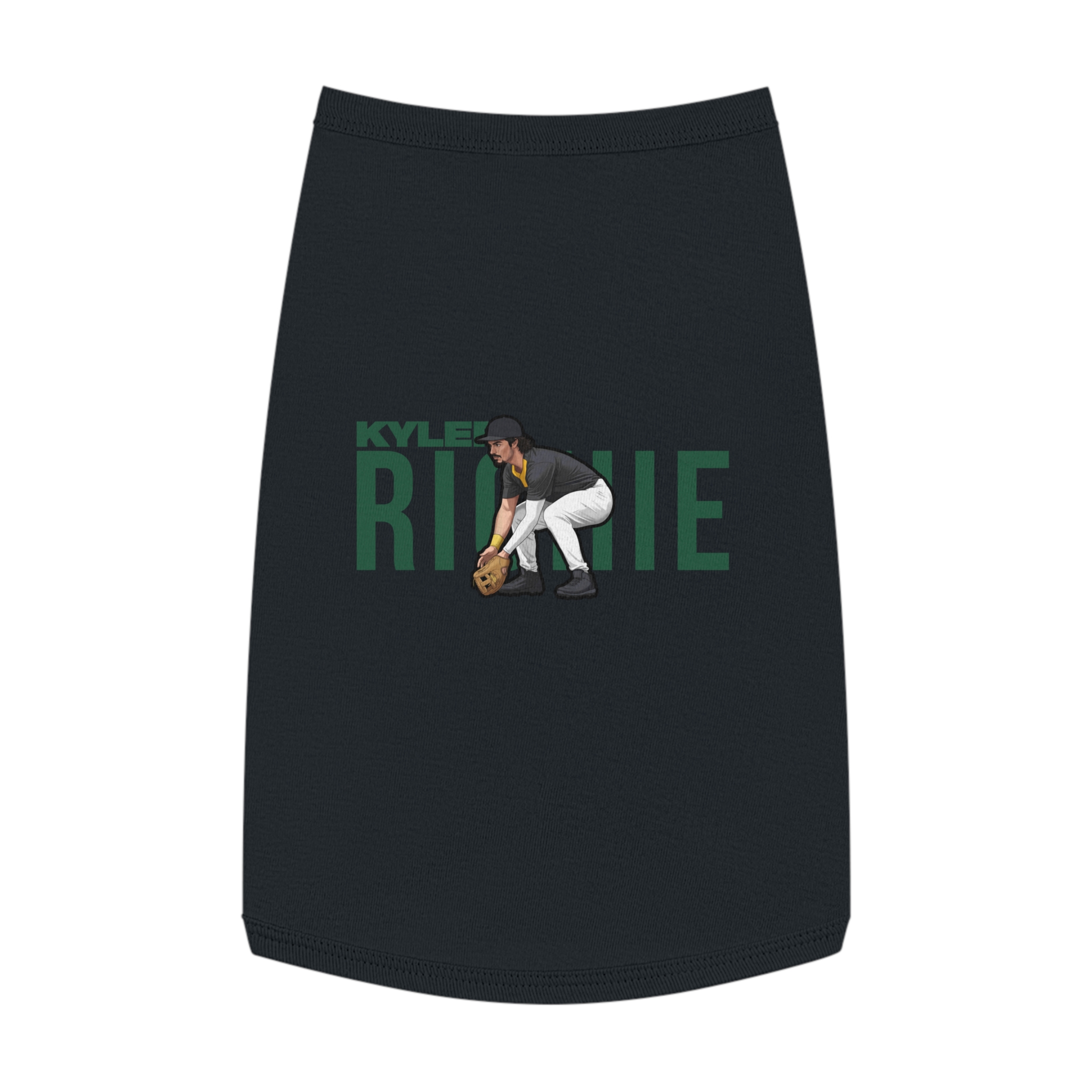 Pet Tank Top — character_player_name in White