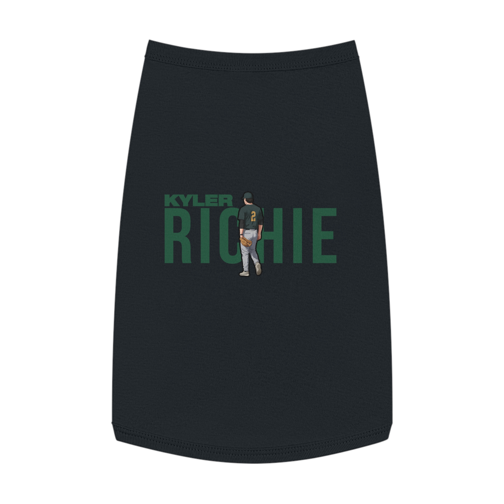 Pet Tank Top — character_player_name in White
