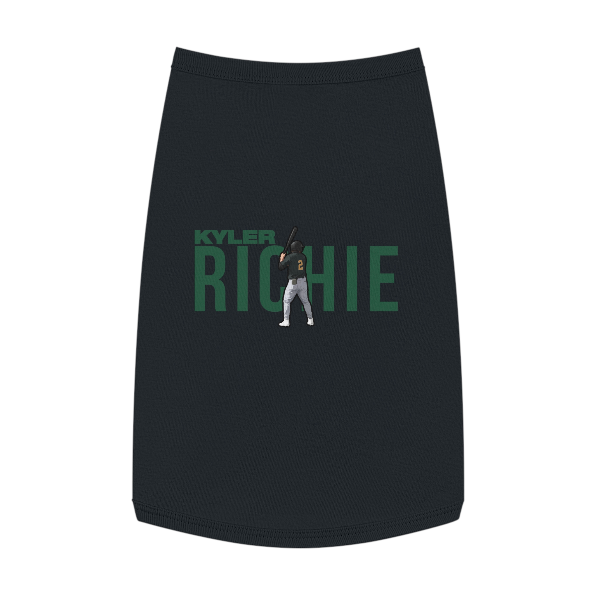 Pet Tank Top — character_player_name in White