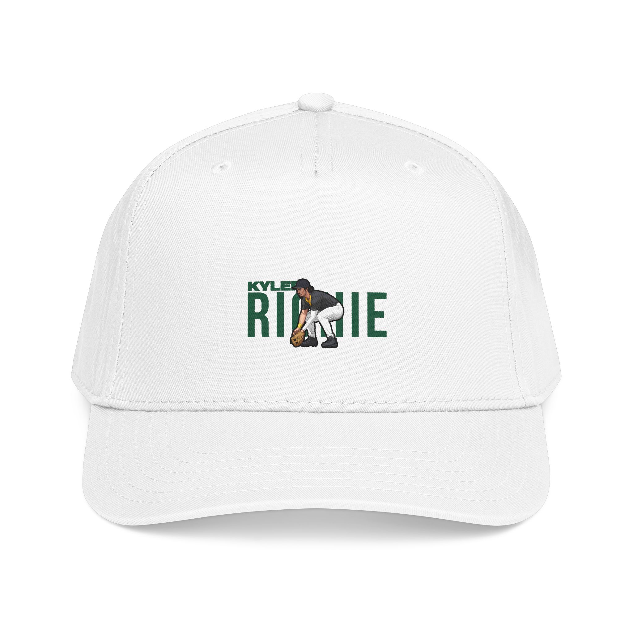 Baseball Cap — character_player_name in White