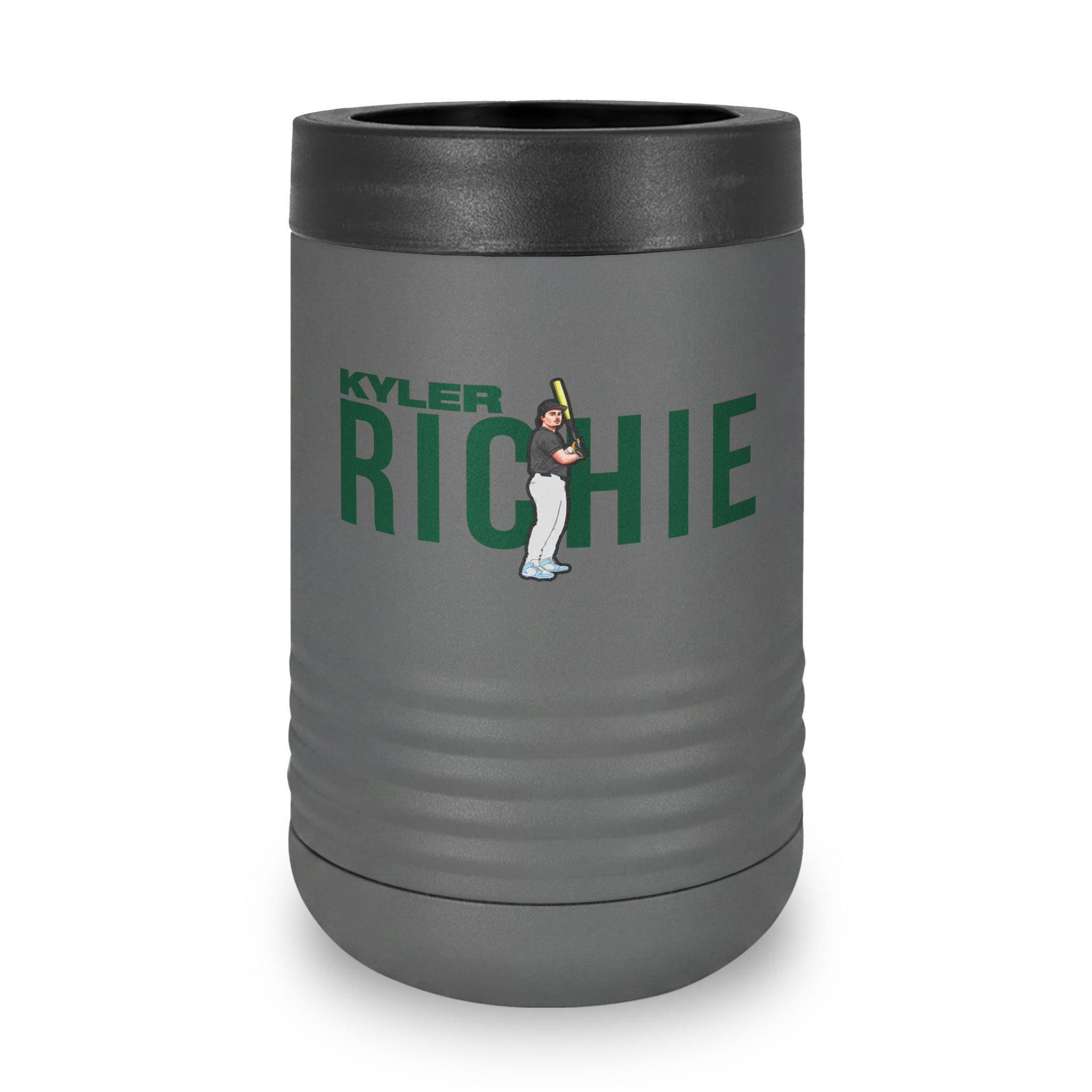 Stainless Can Cooler — character_player_name in Grey